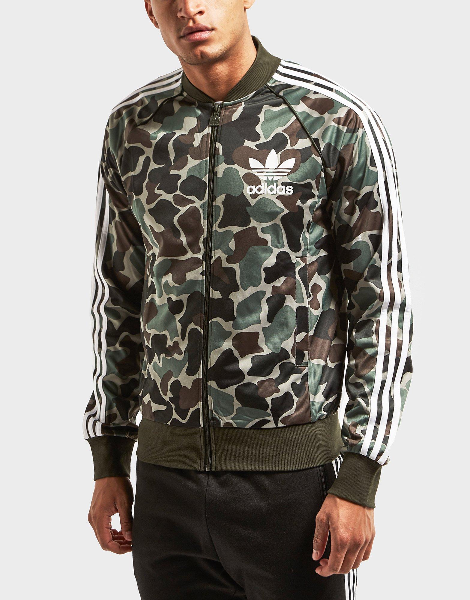 adidas originals camo track top