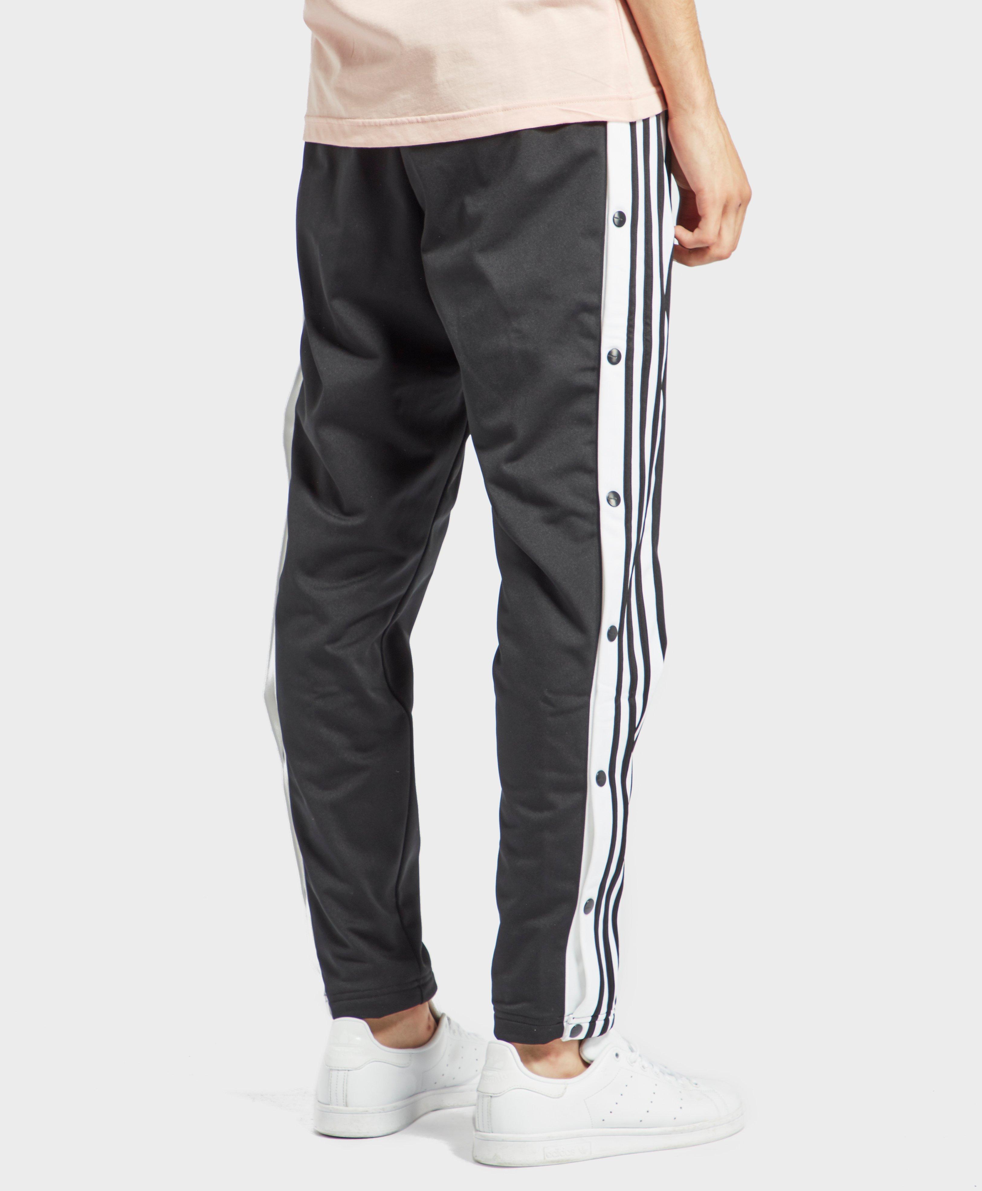 adidas originals adicolor popper pants in vapour steel