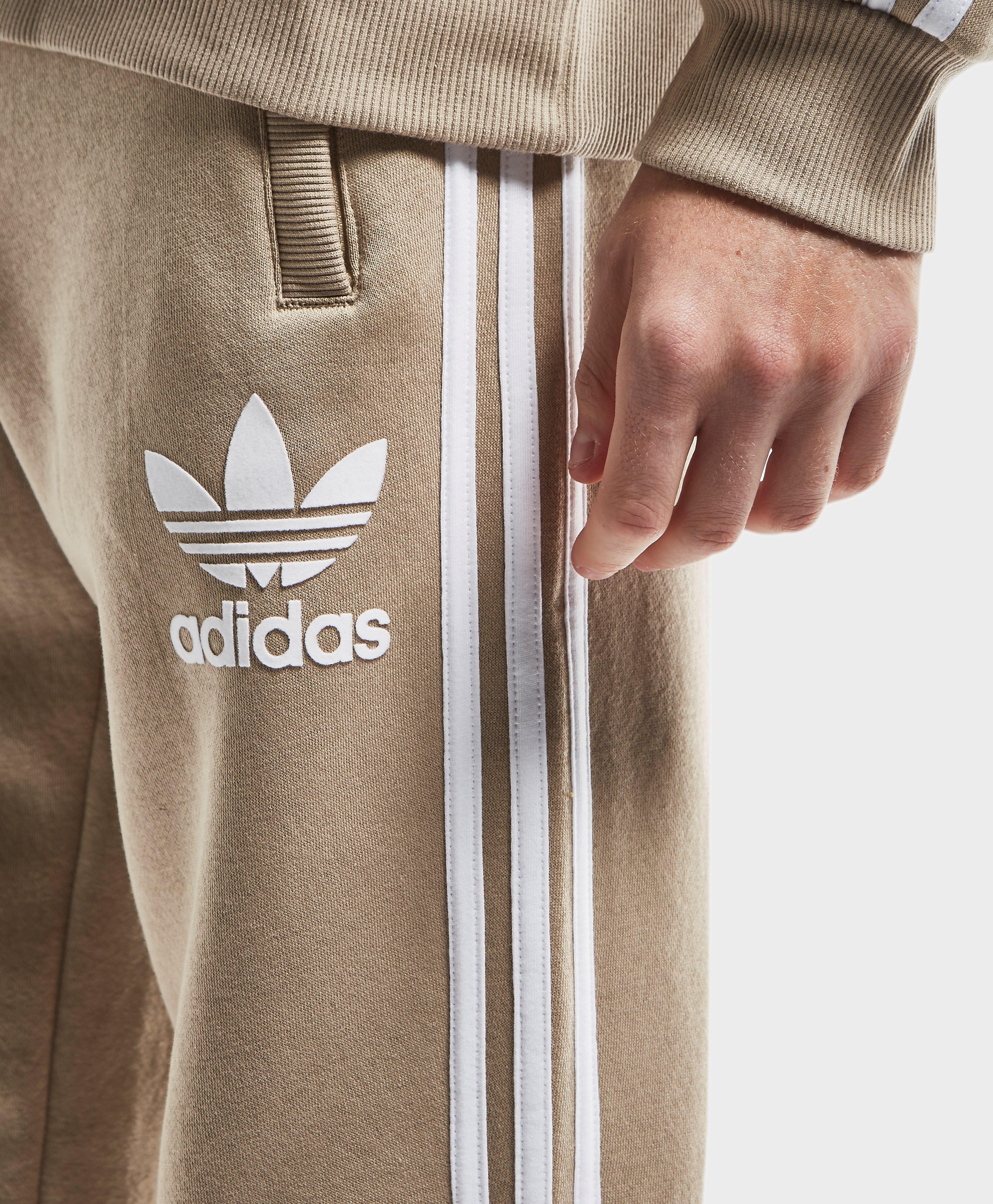 adidas originals california cuffed track pants beige