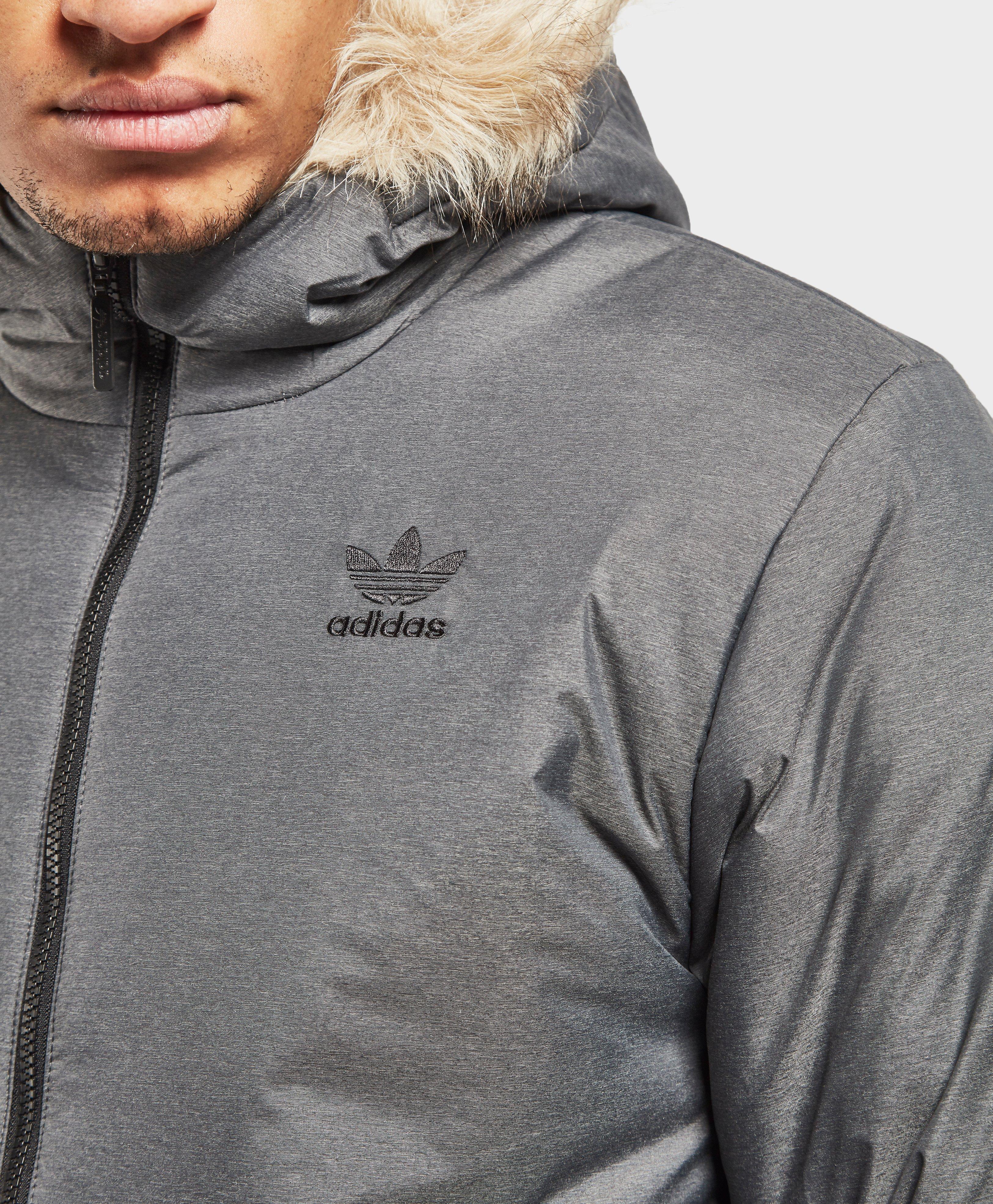 adidas trefoil parka