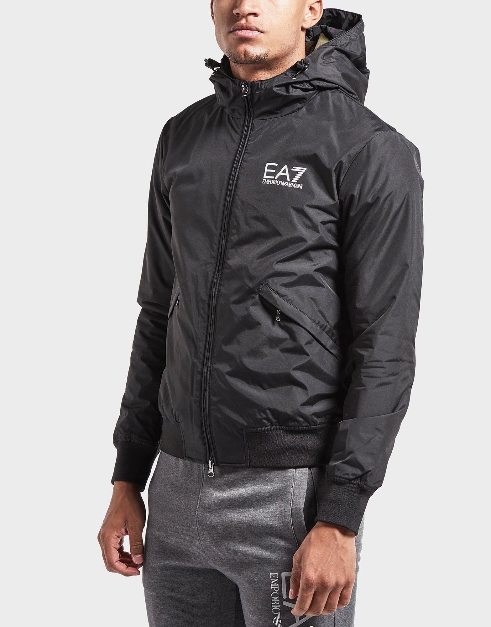 emporio armani ea7 core hooded padded gilet