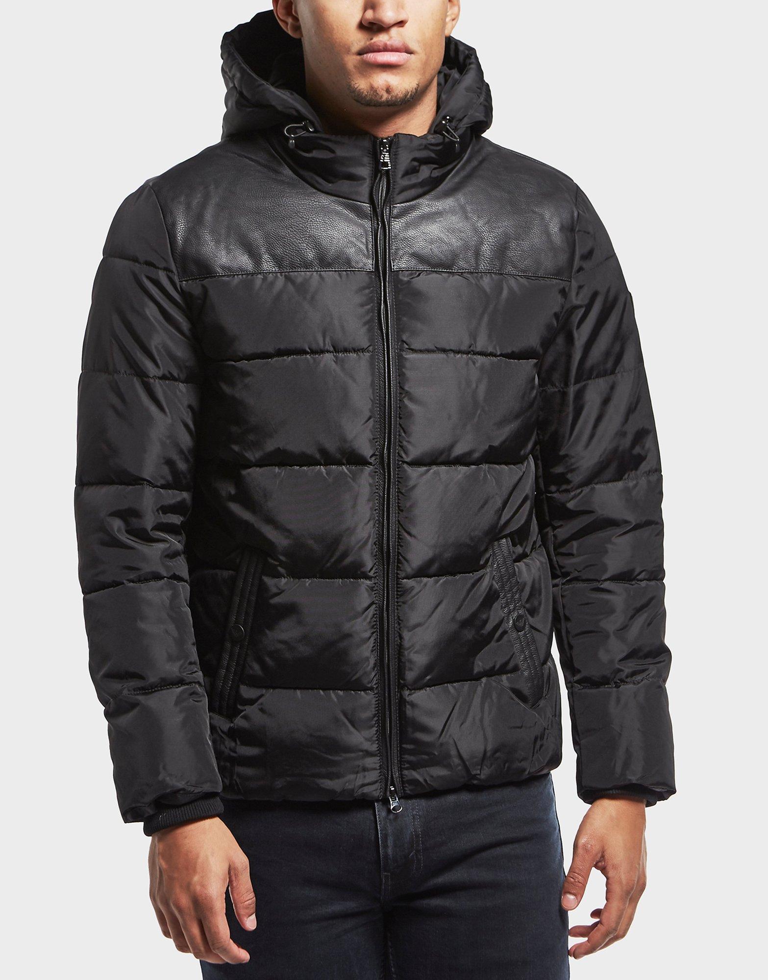 emporio armani padded coat