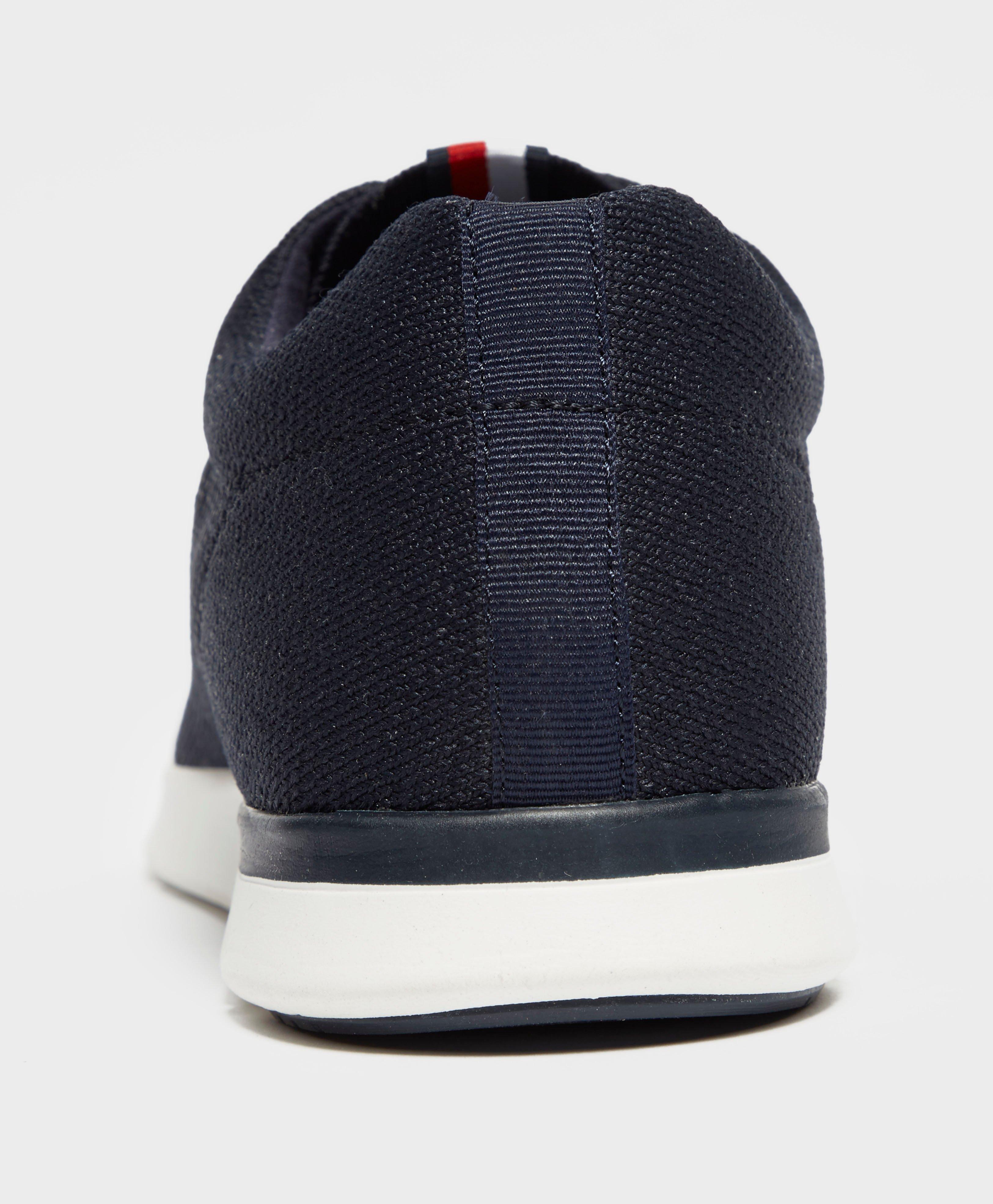 tommy hilfiger tobias knit trainer in black