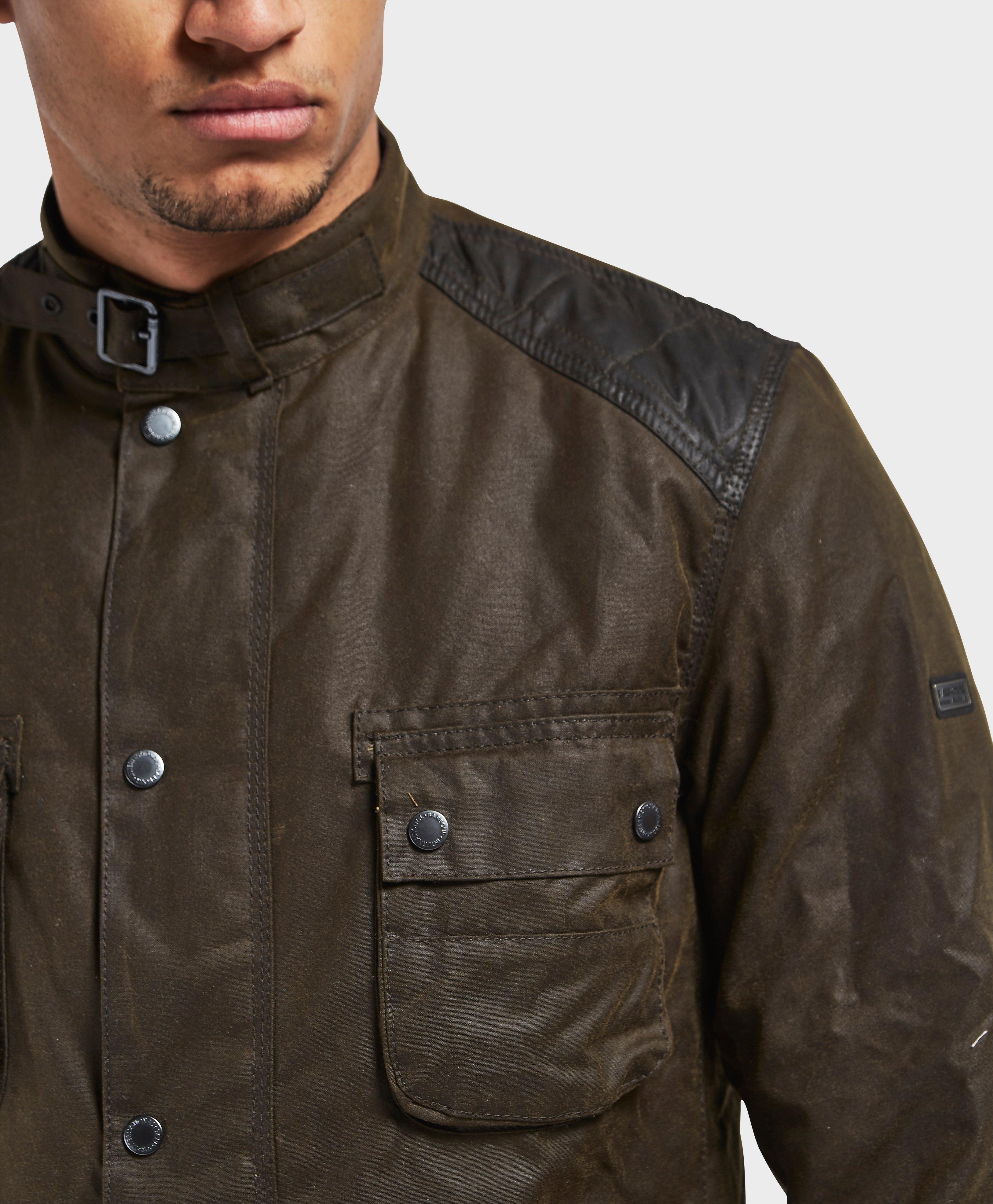 barbour weir wax jacket