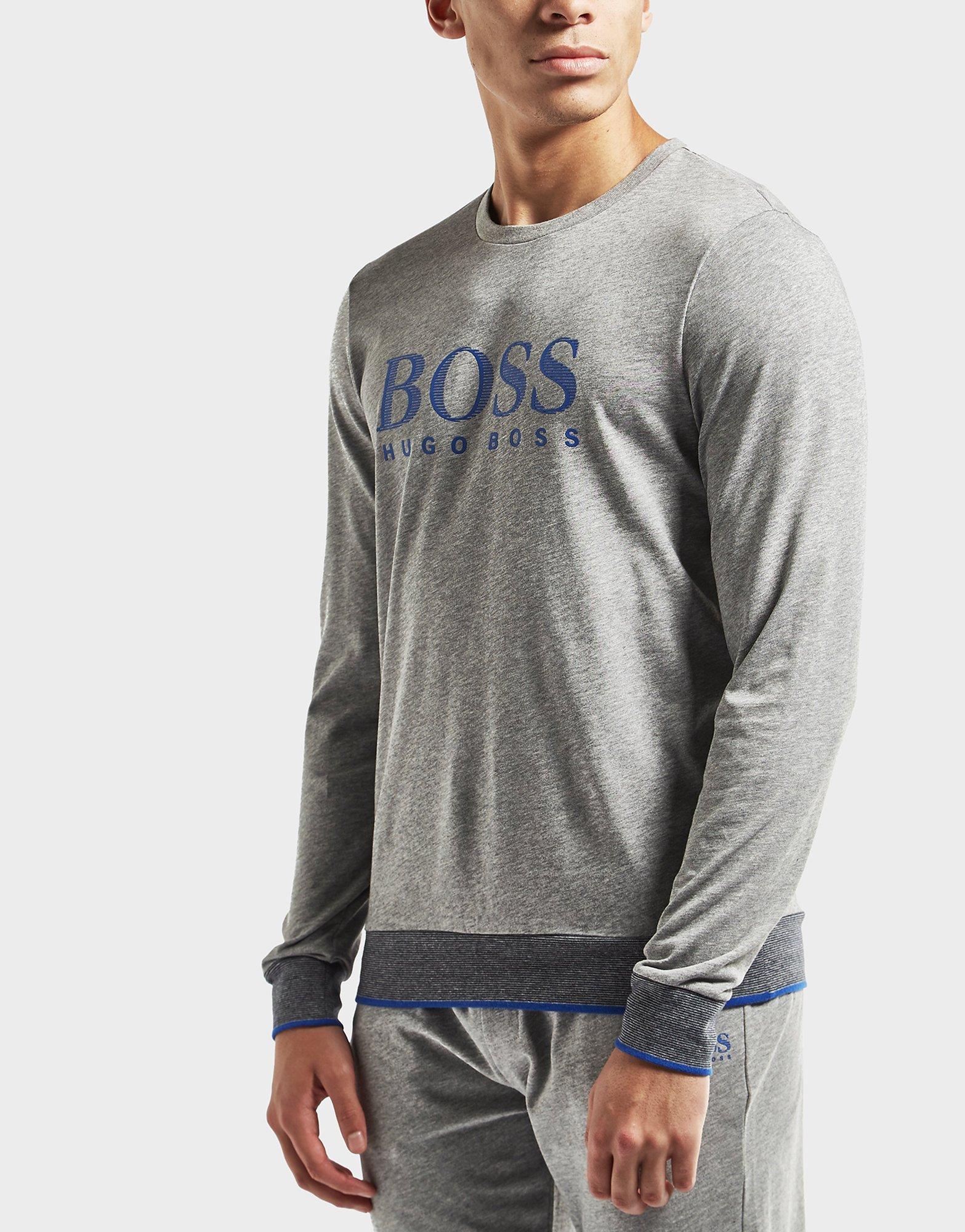 boss authentic crew sweatshirt