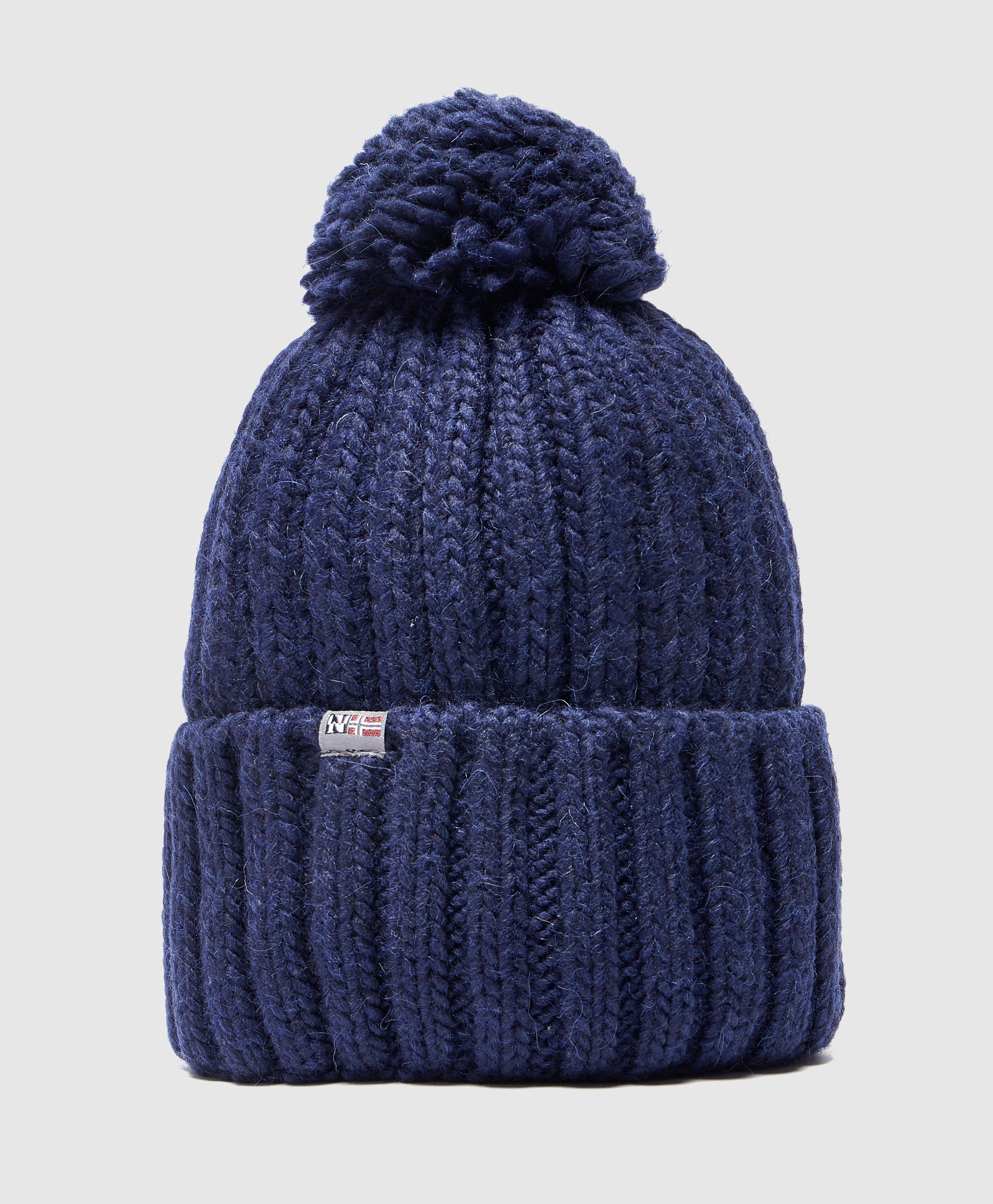 napapijri bobble hat navy