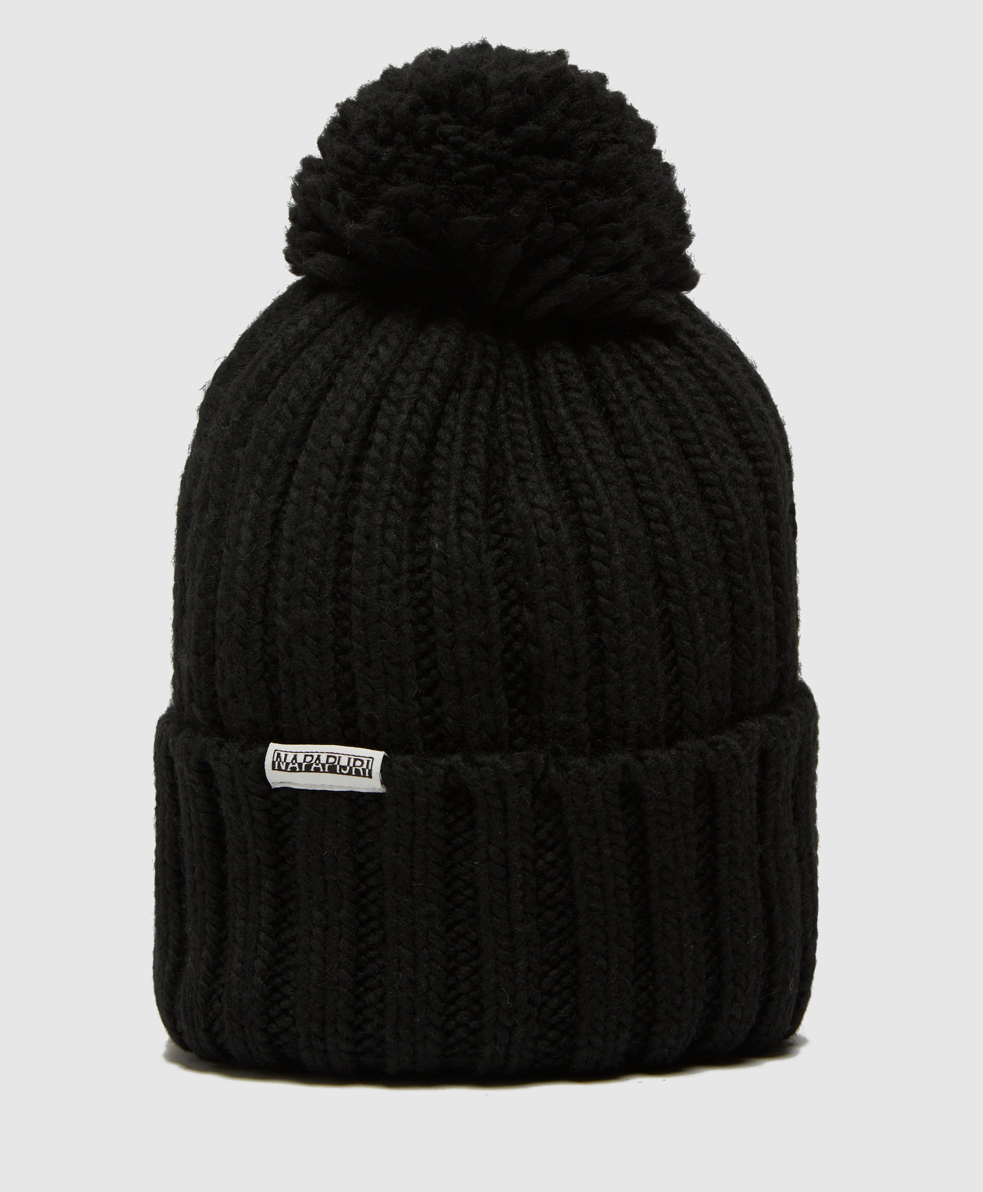 napapijri bobble hat black