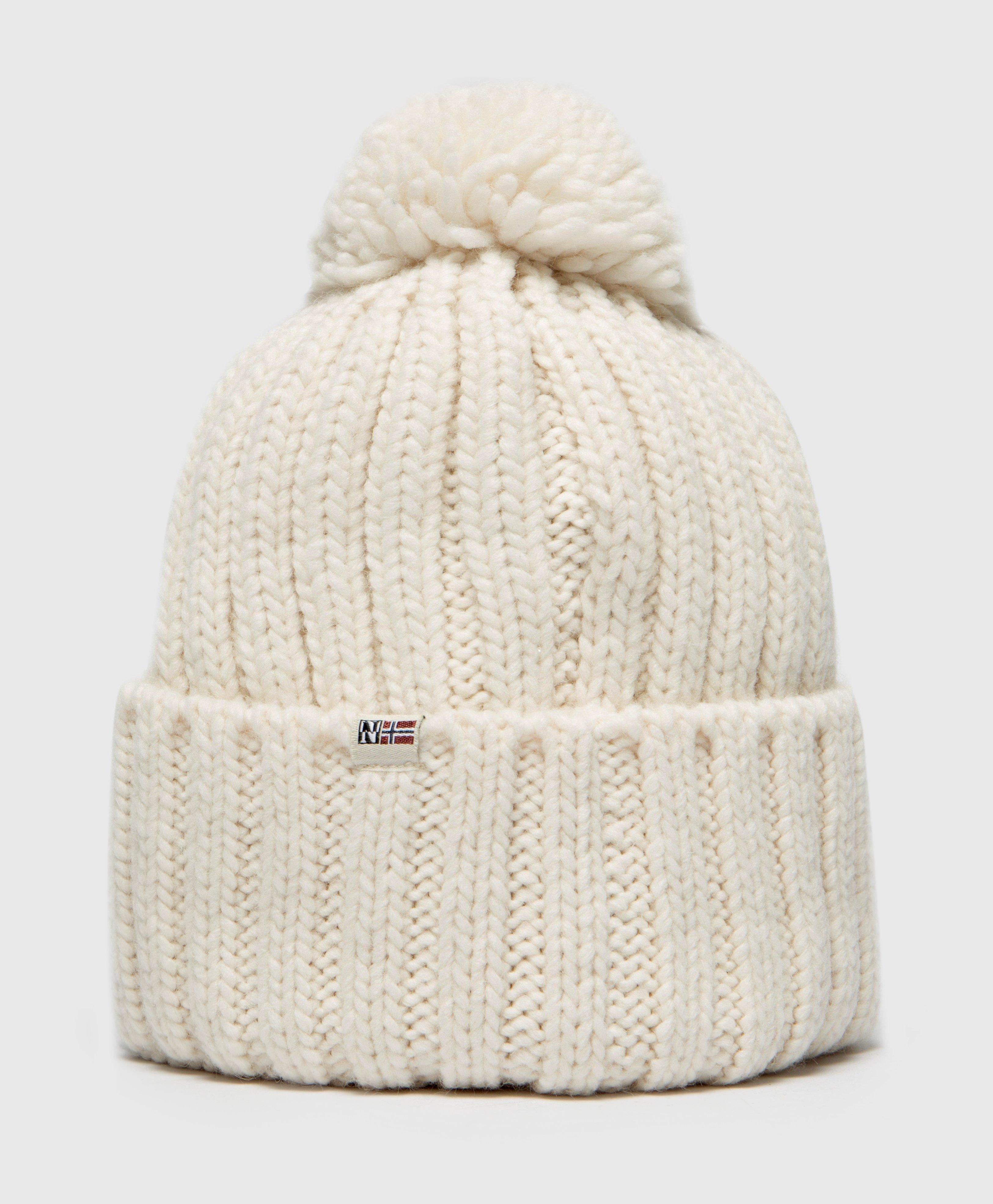 napapijri bobble hat grey