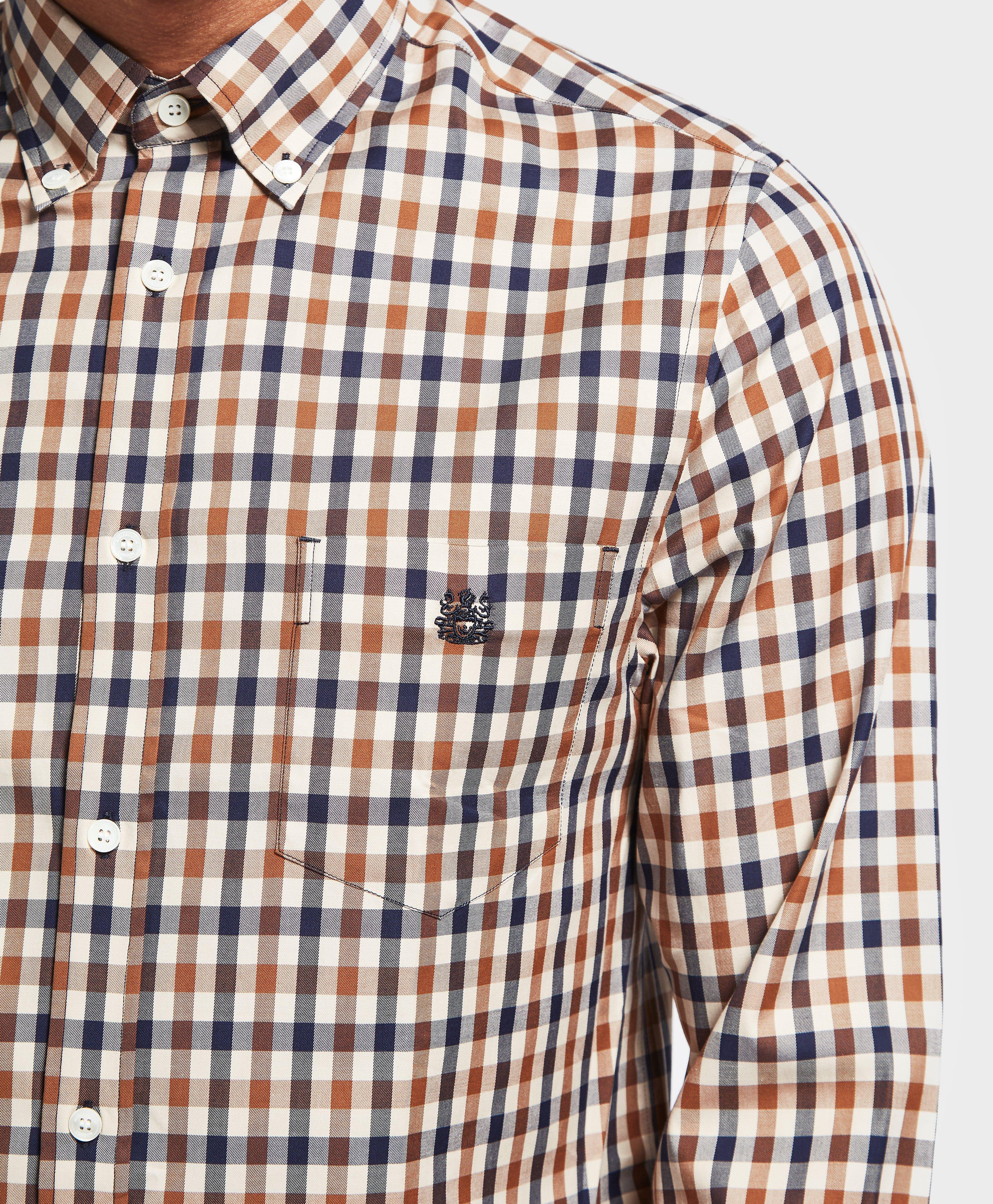 aquascutum long sleeve shirt