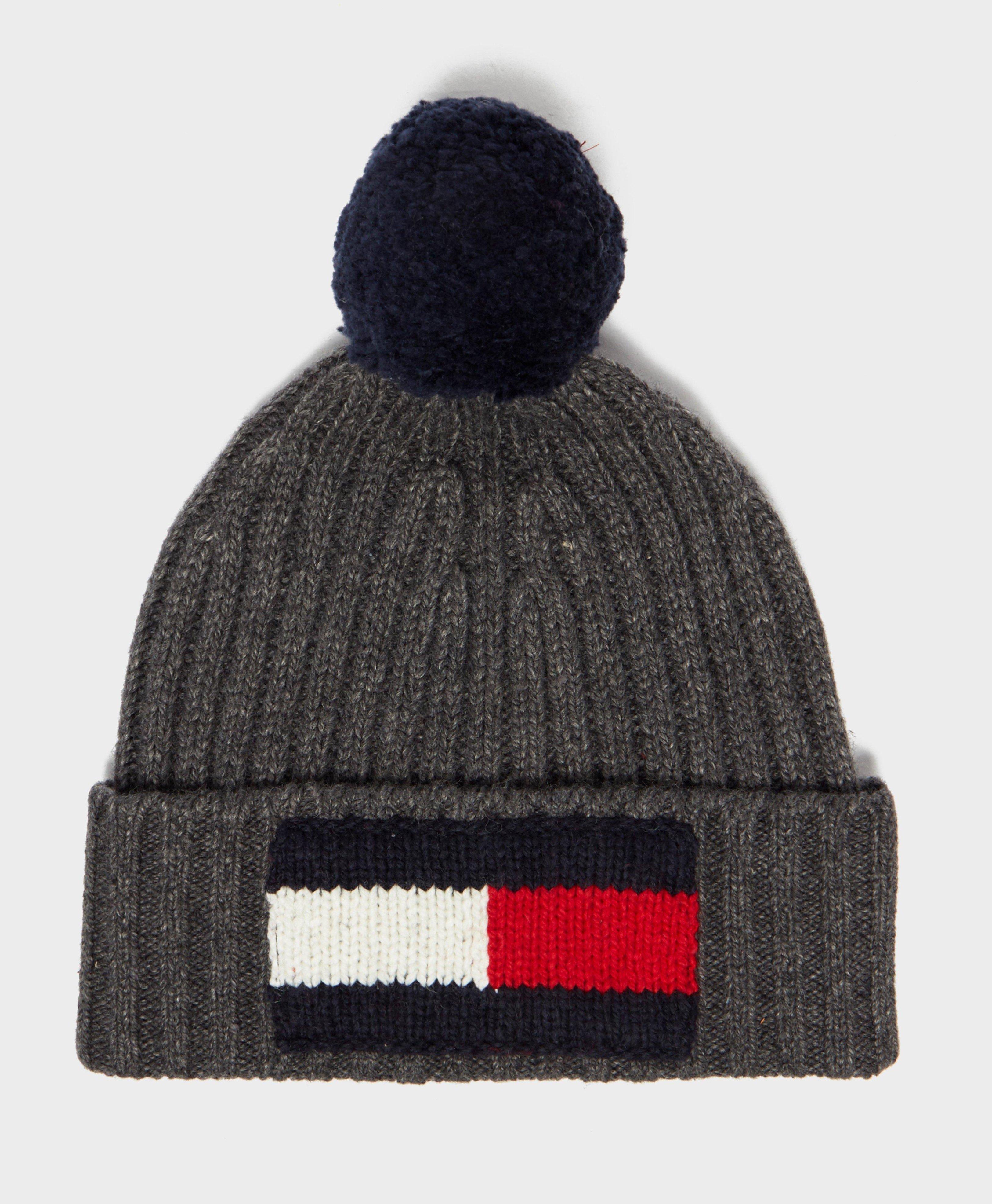 hilfiger bobble hat