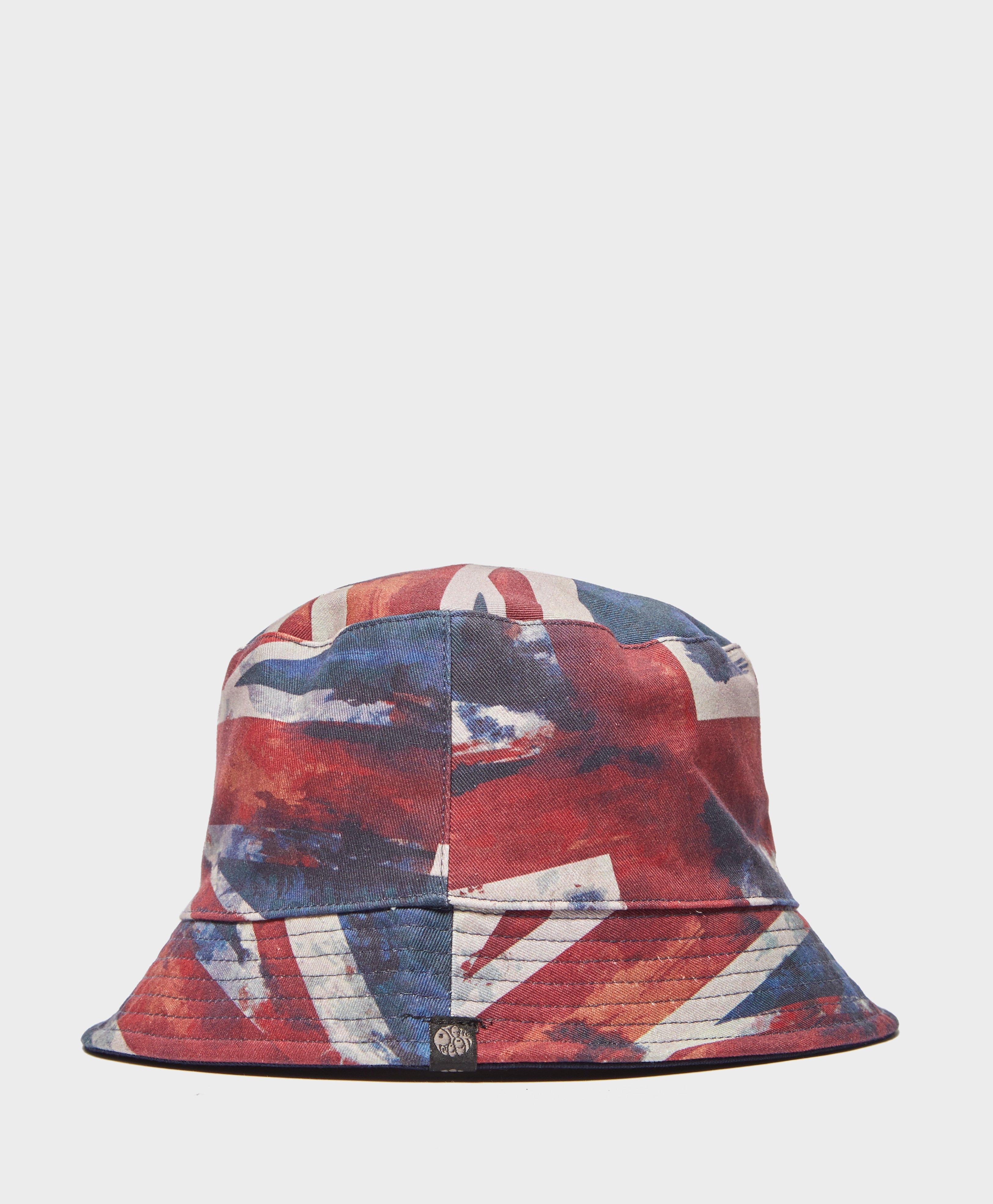 union jack bucket hat