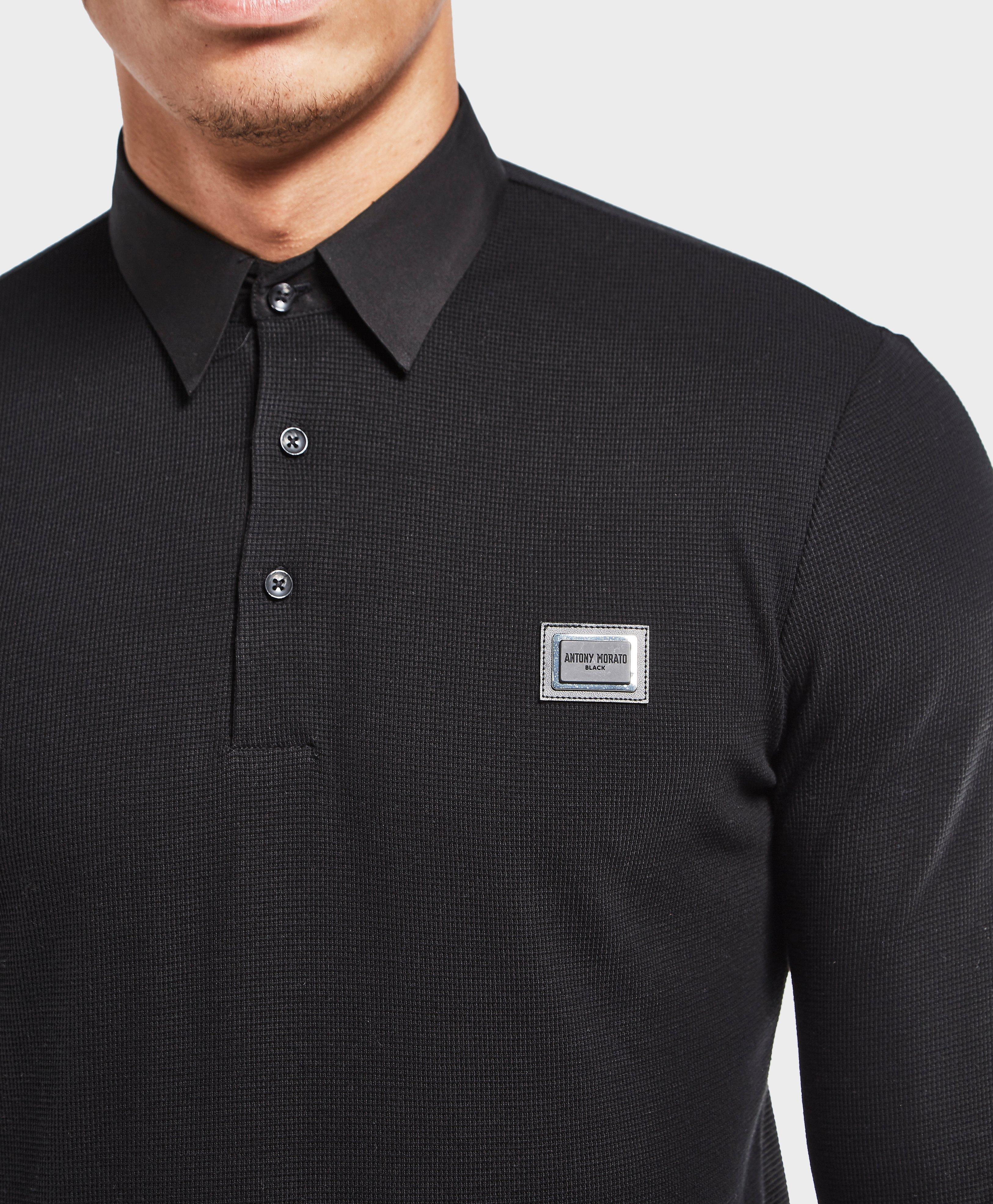 antony morato long sleeve polo