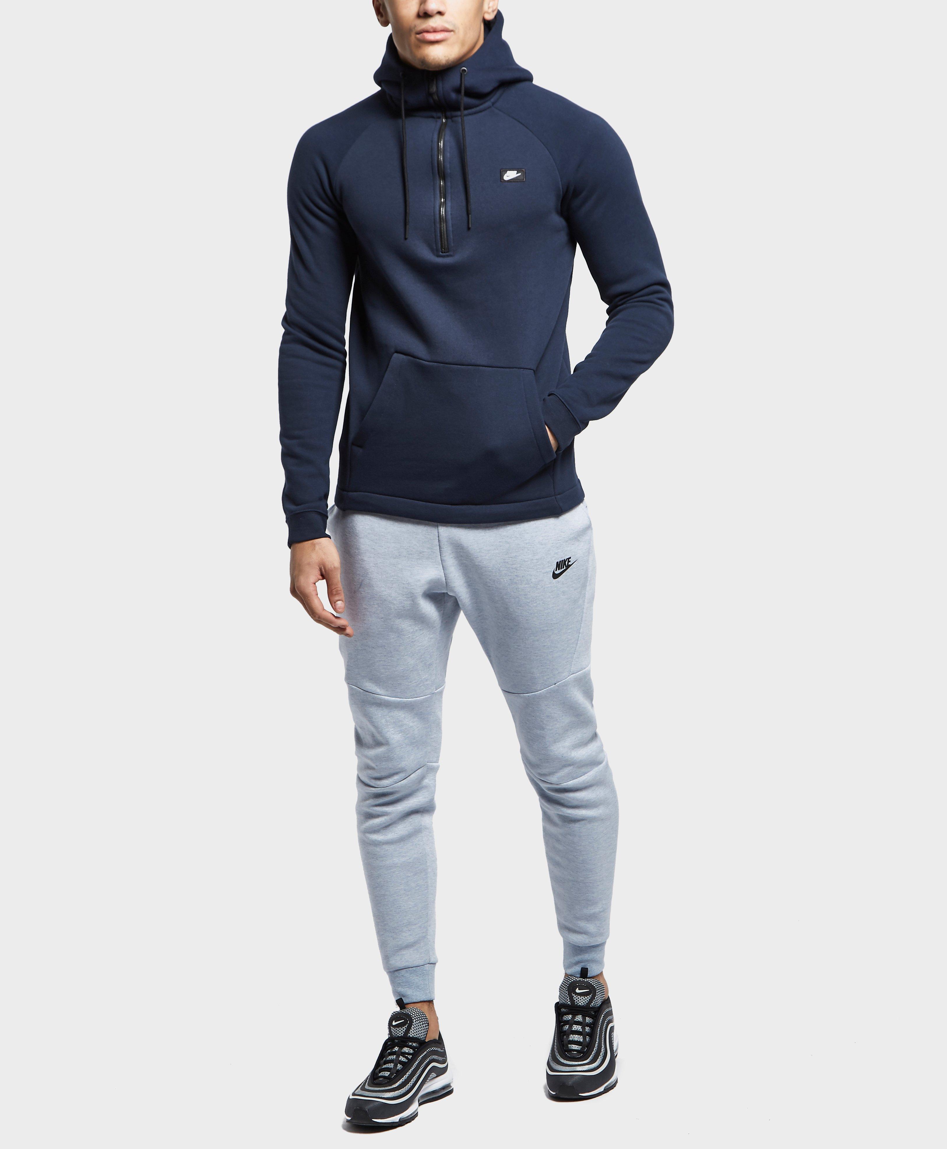 nike modern hoodie half zip