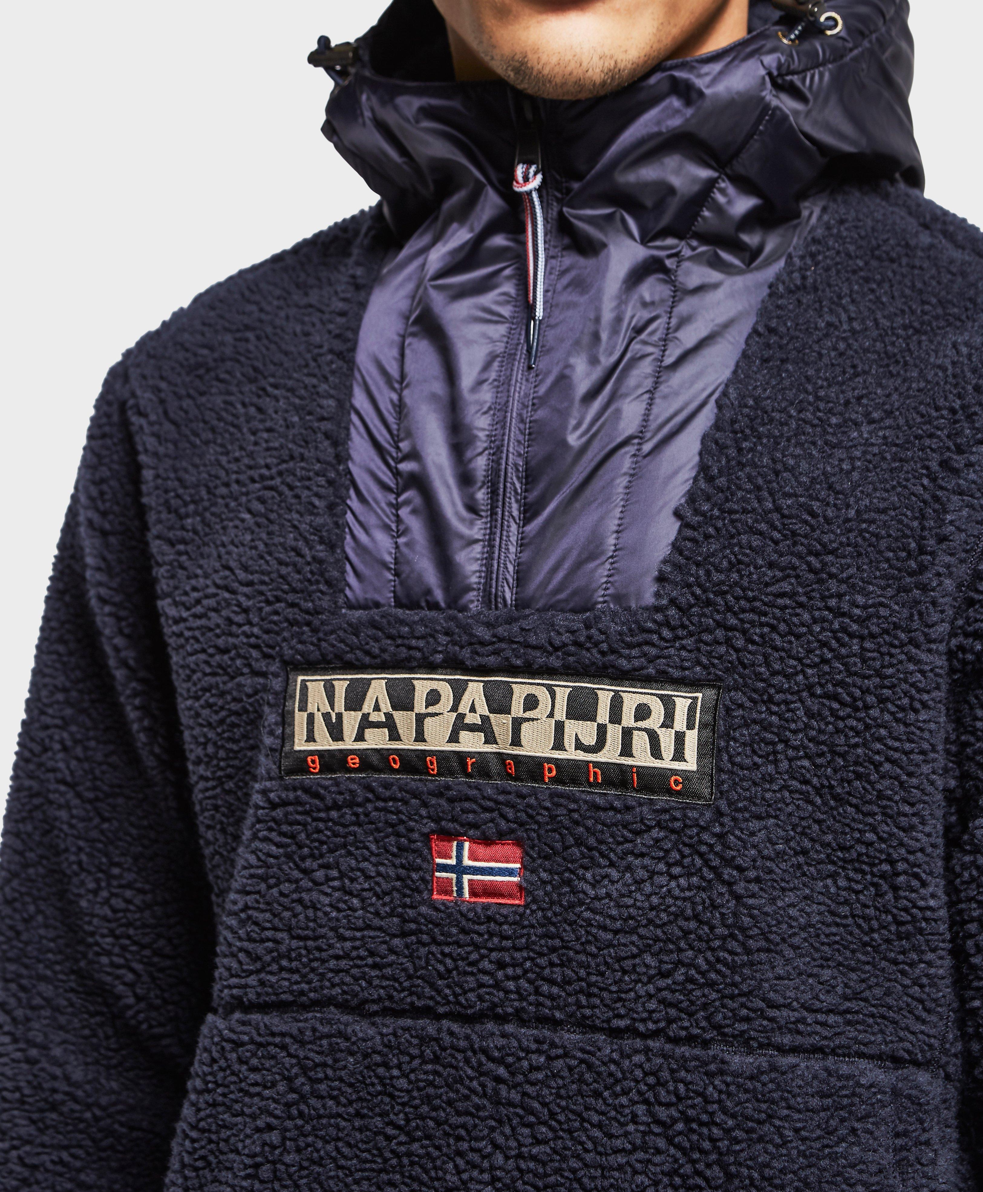 napapijri teddy hoodie