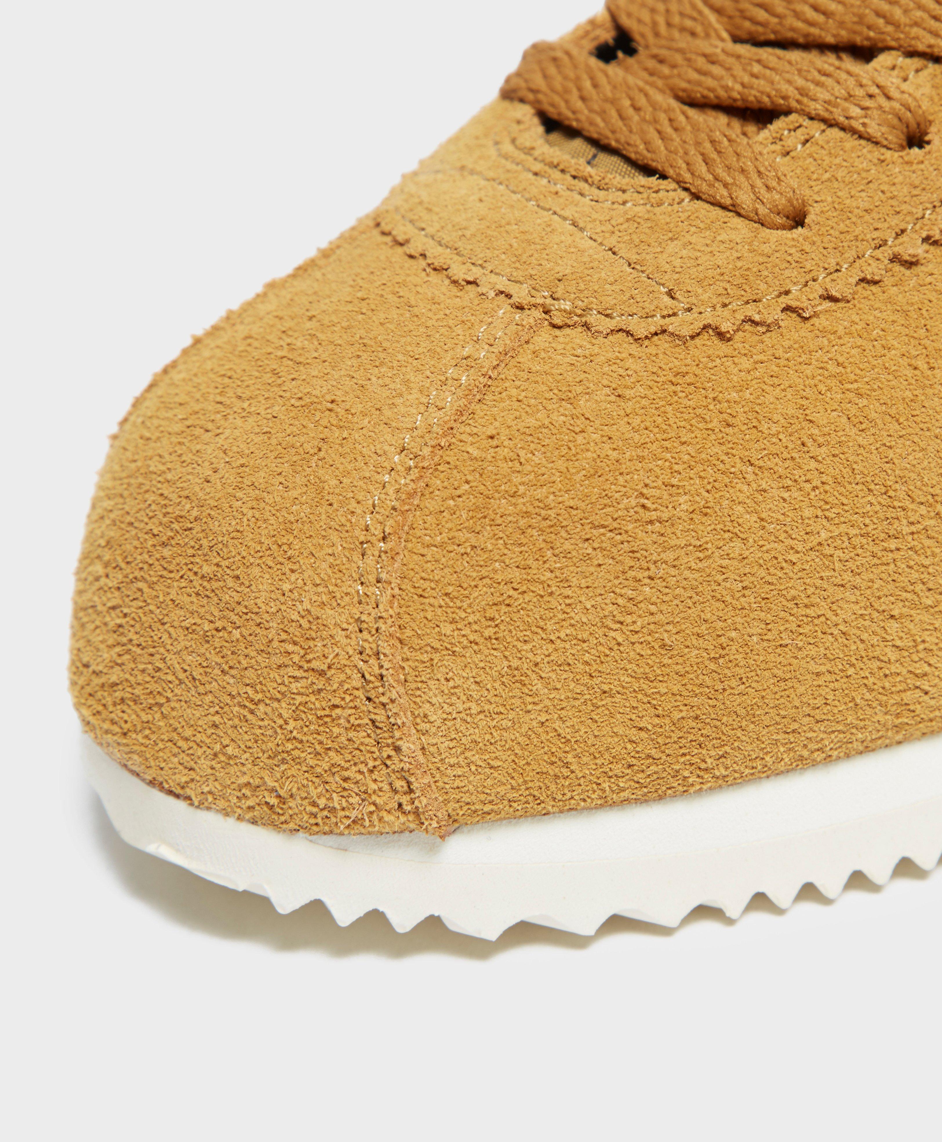 nike cortez brown suede