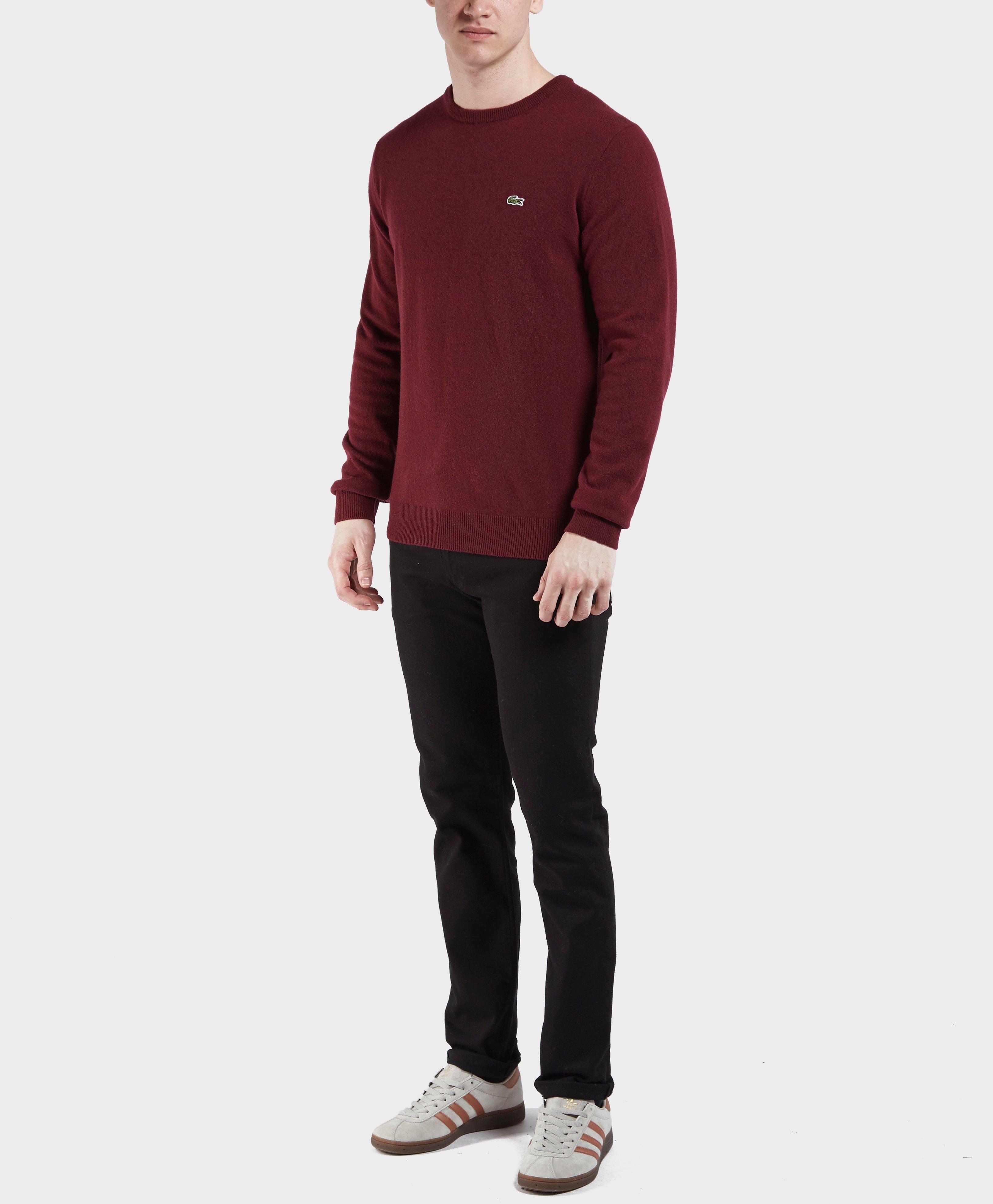 lacoste lambswool jumper