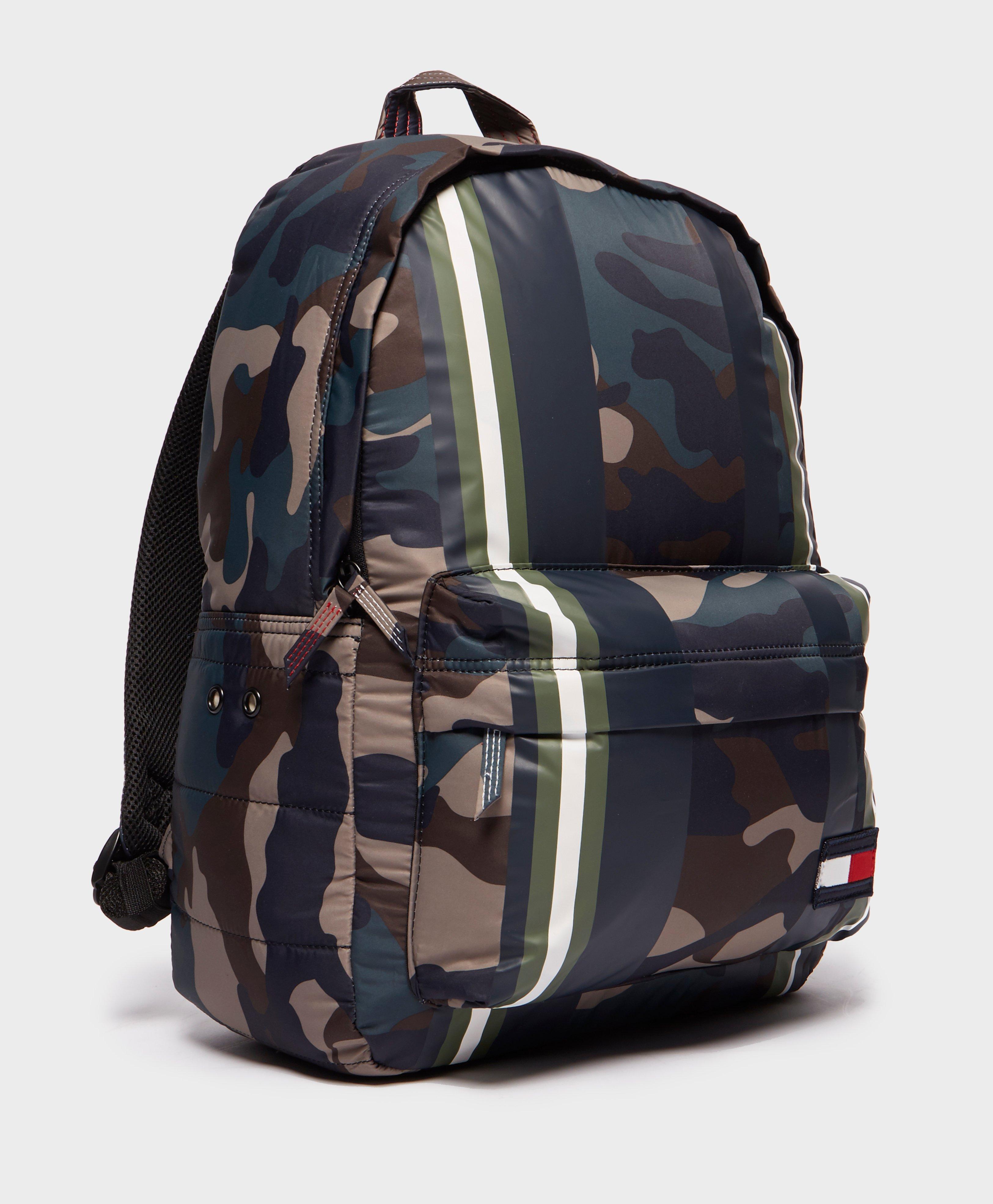 camo tommy hilfiger backpack