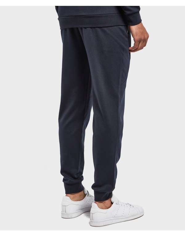 navy blue cuffed track pants