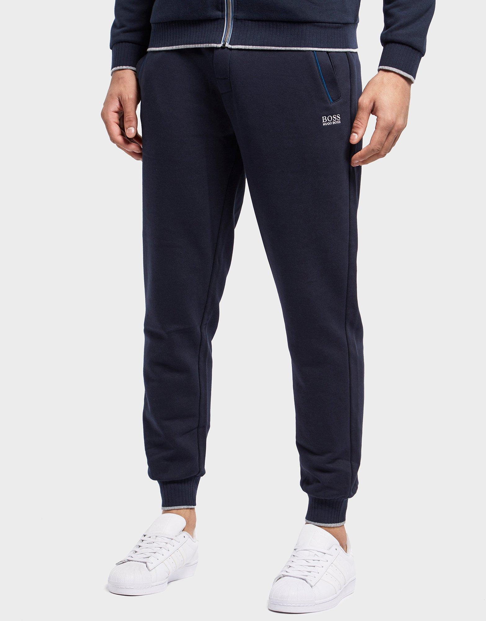 boss authentic cuffed track pants