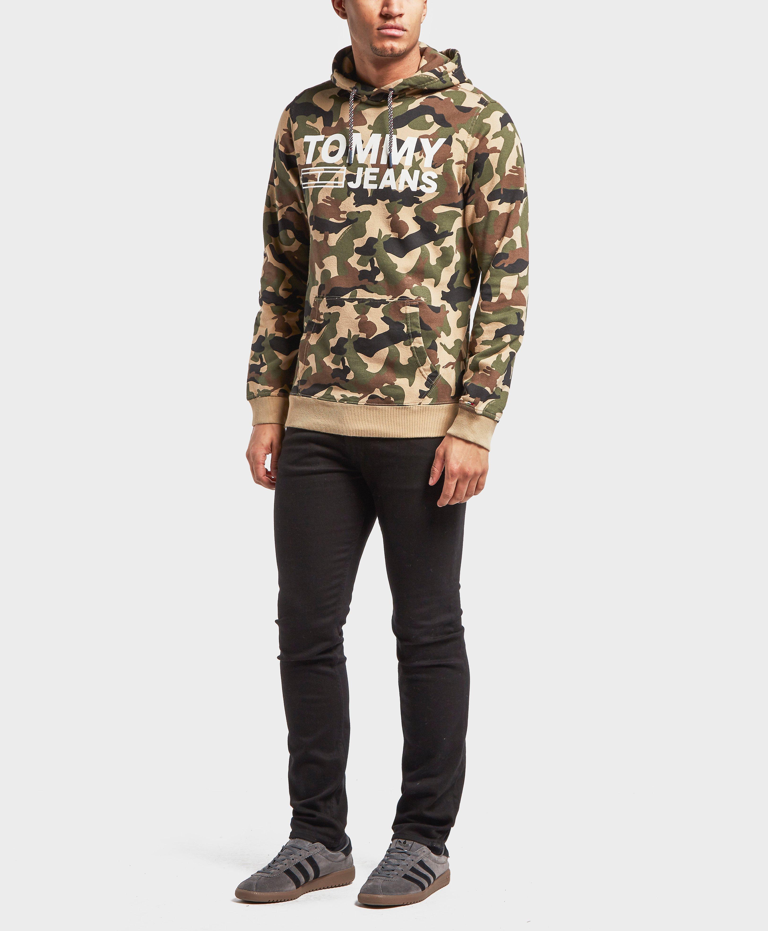 tommy hilfiger camo hoodie