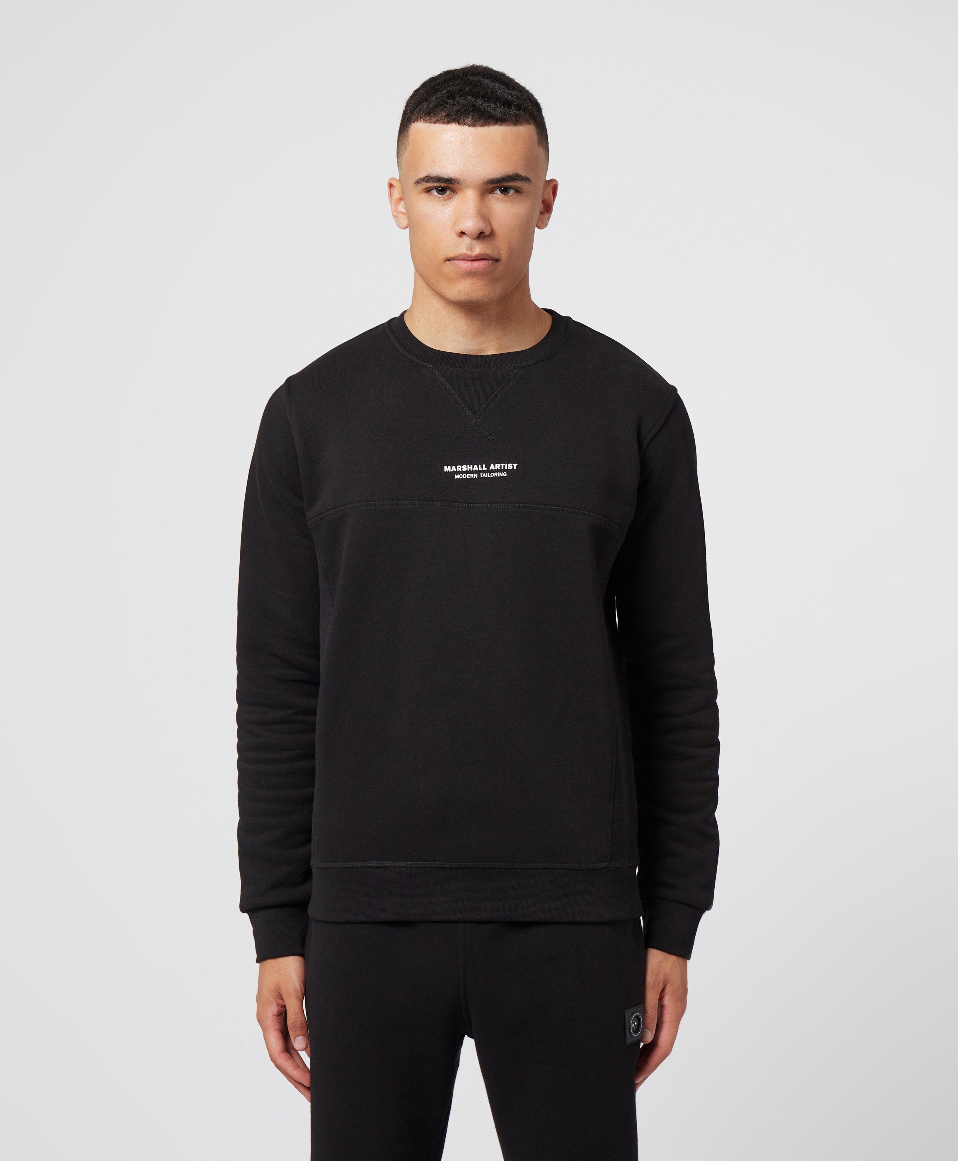 marshall artist sweatshirt black