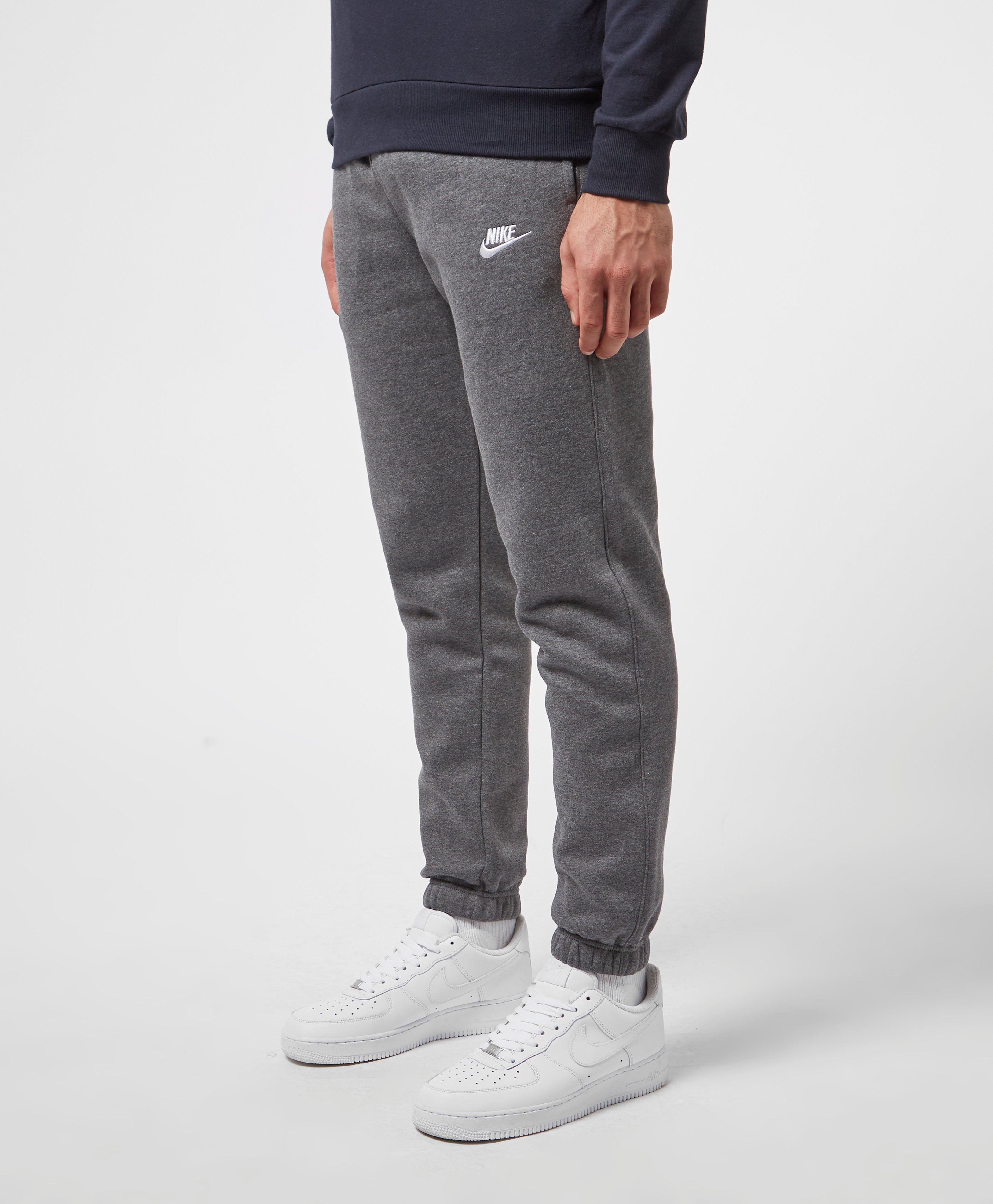 nike fleece track pants