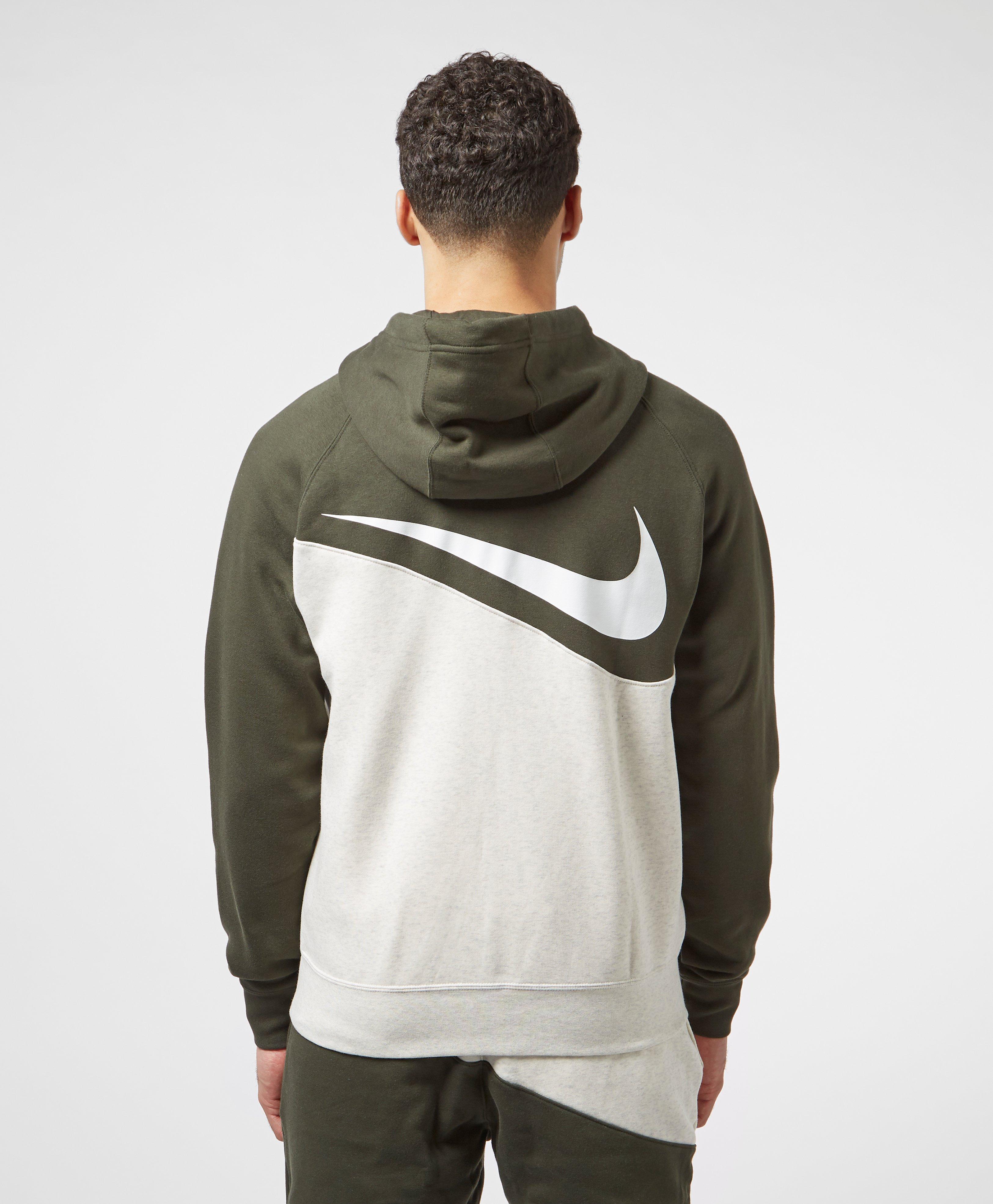 nike swoosh full zip