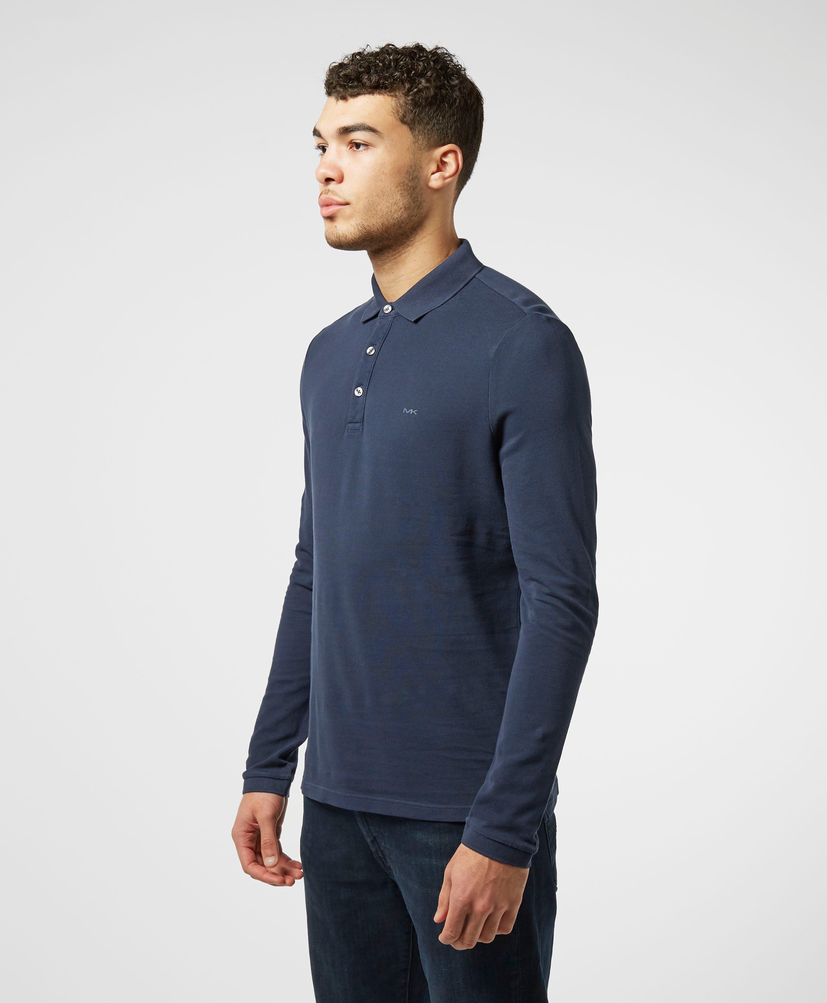 michael kors long sleeve polo