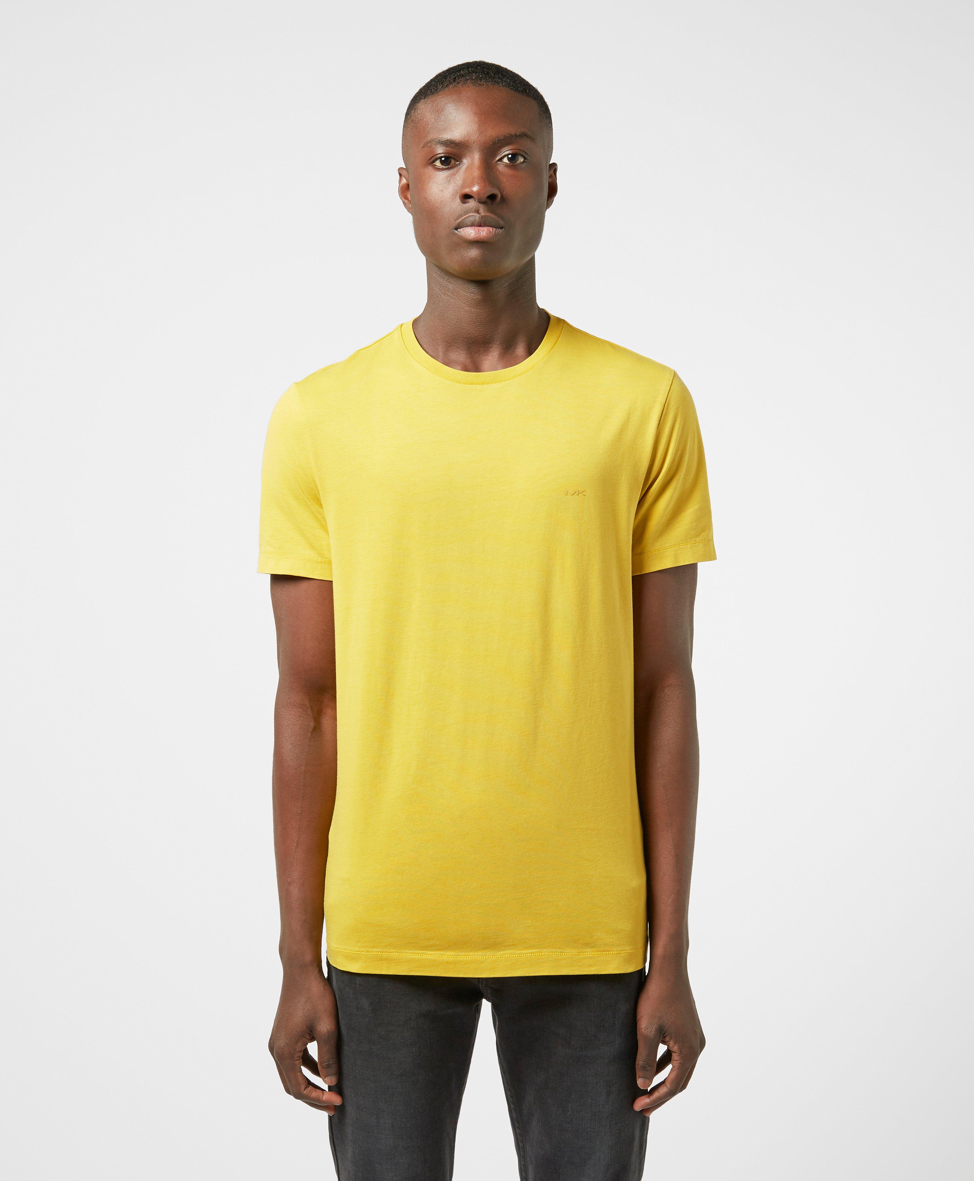 michael kors t shirt yellow