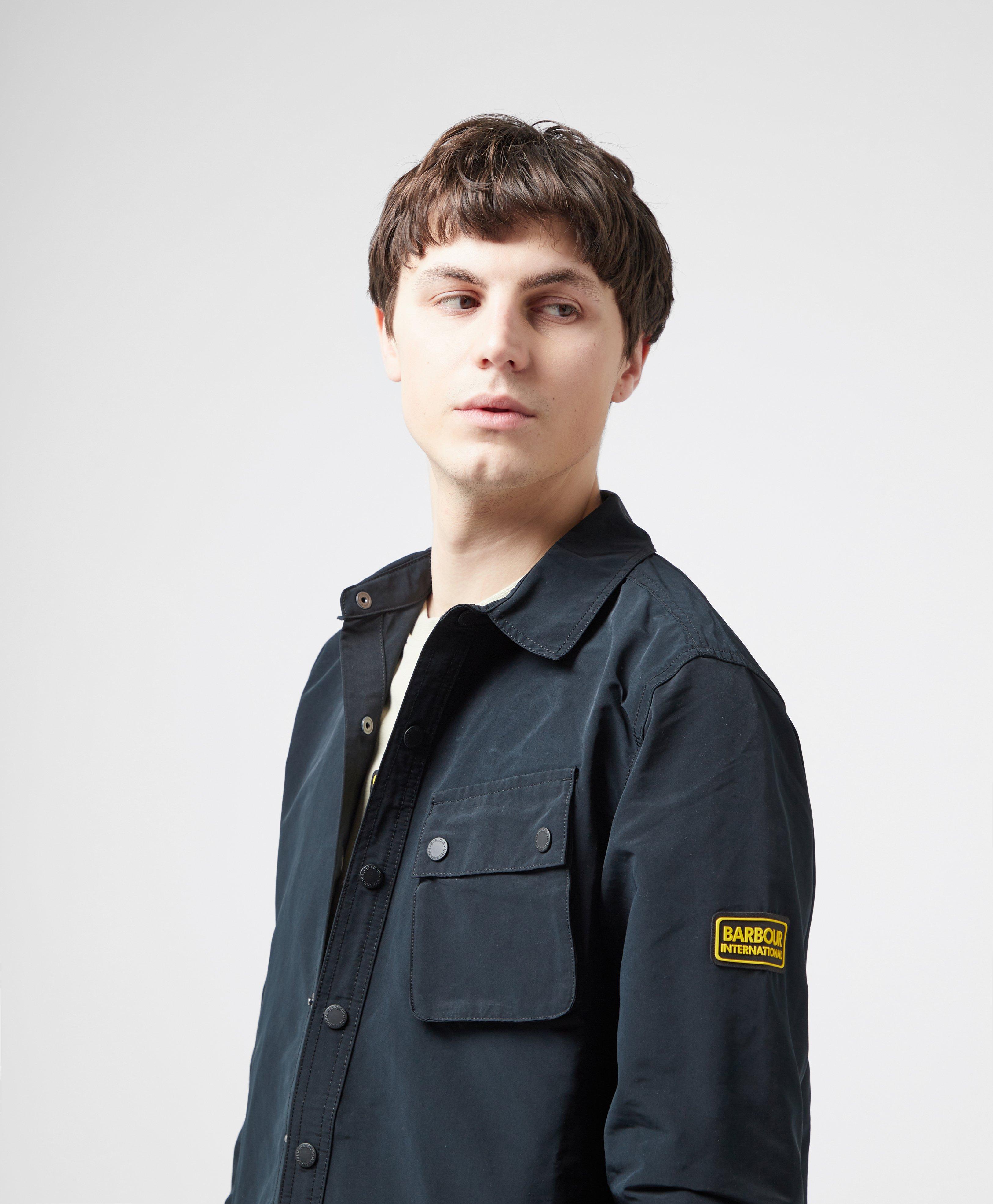 barbour international skipton overshirt