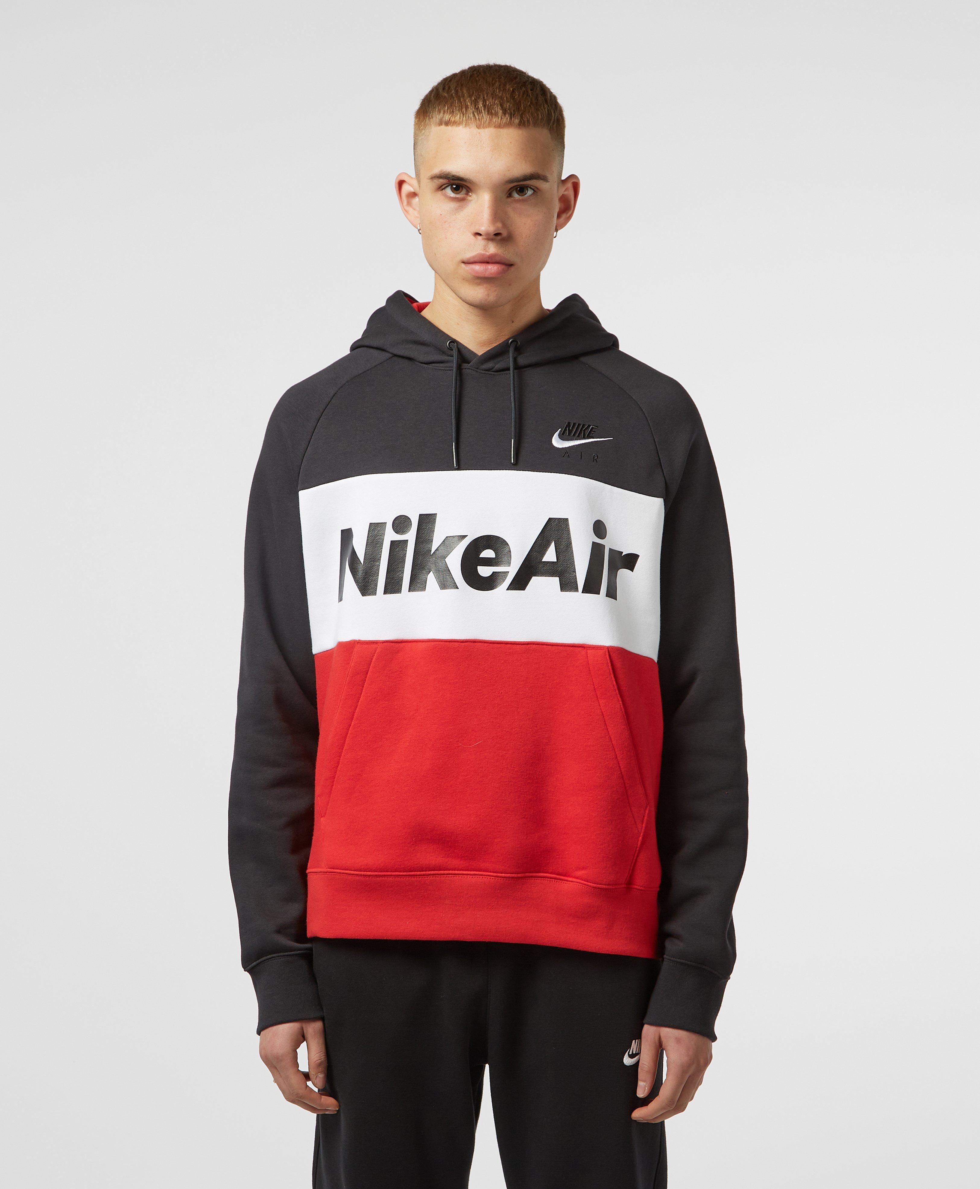 nike air overhead colourblock hoodie