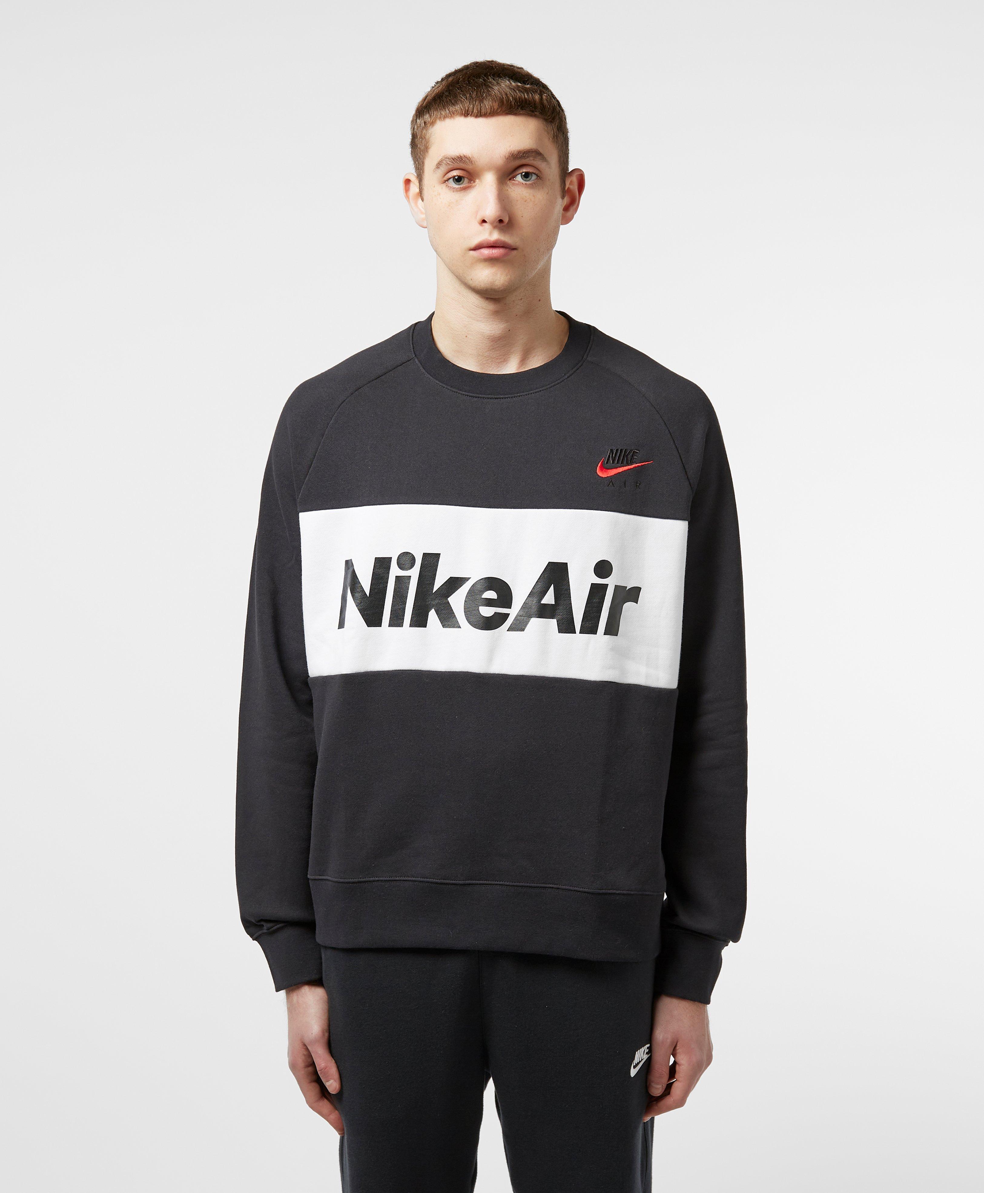 nike air cut and sew sweatshirt