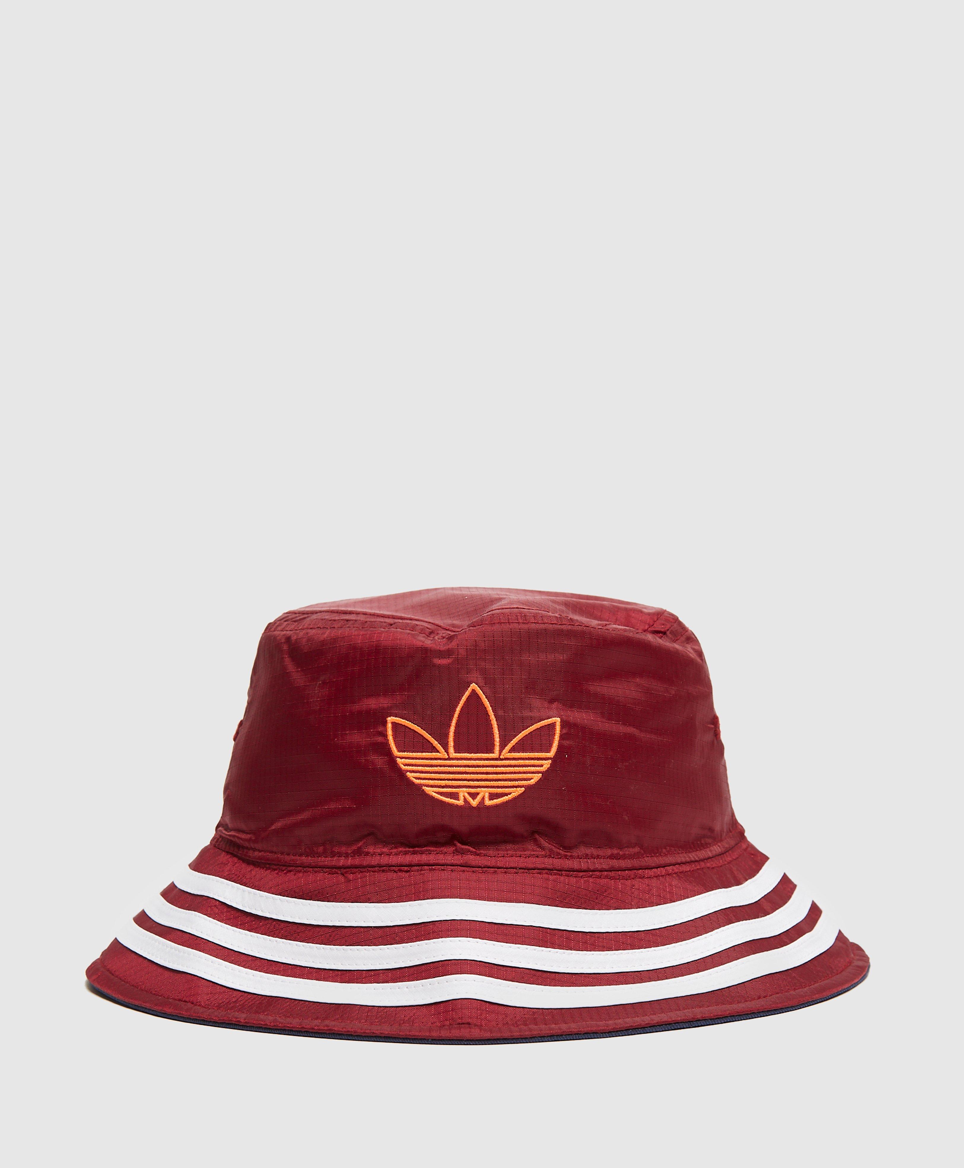 adidas red bucket hat