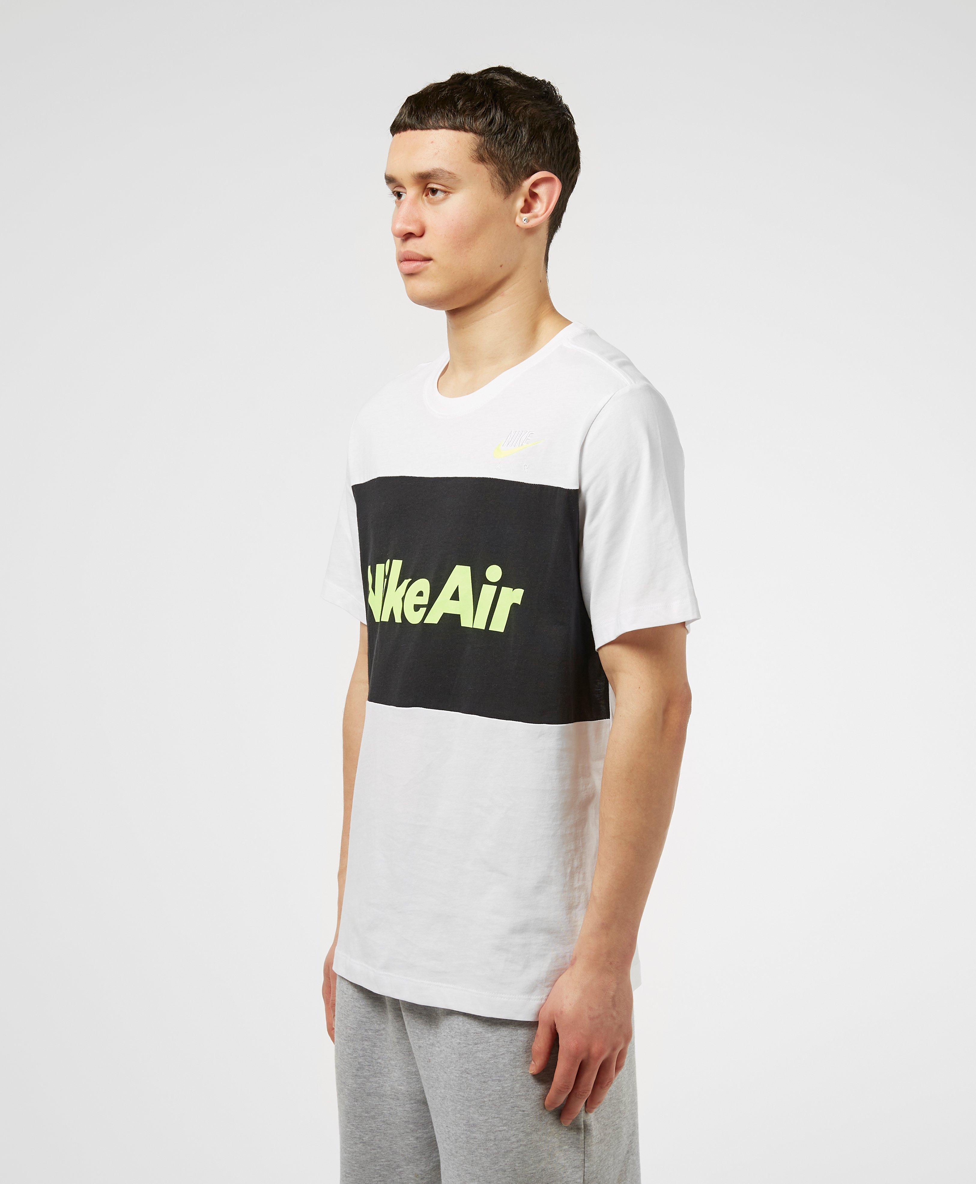 nike air colour block t shirt