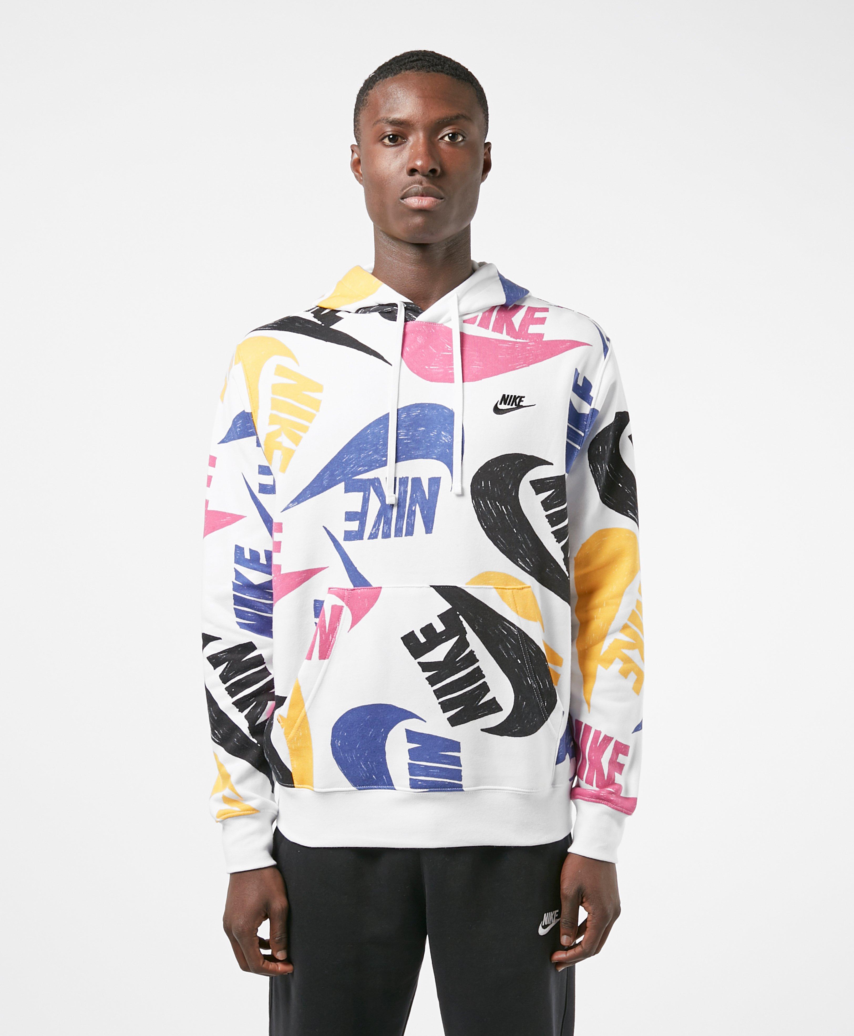 nike hoodie all over print