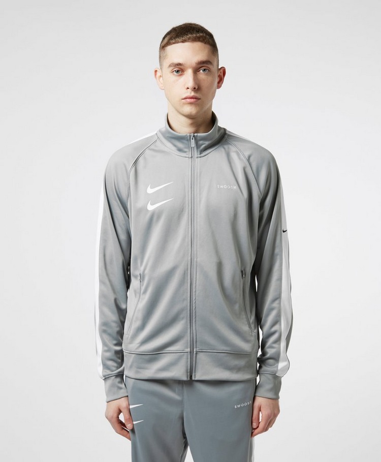 metallic nike swoosh tracksuit