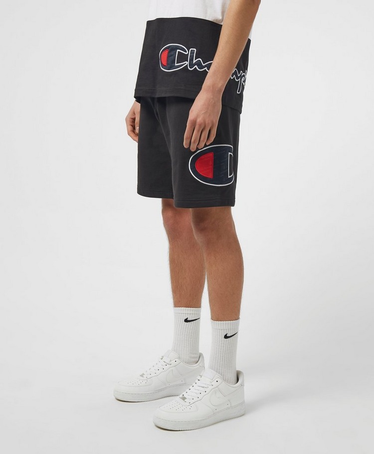 Champion Block Logo Fleece Shorts