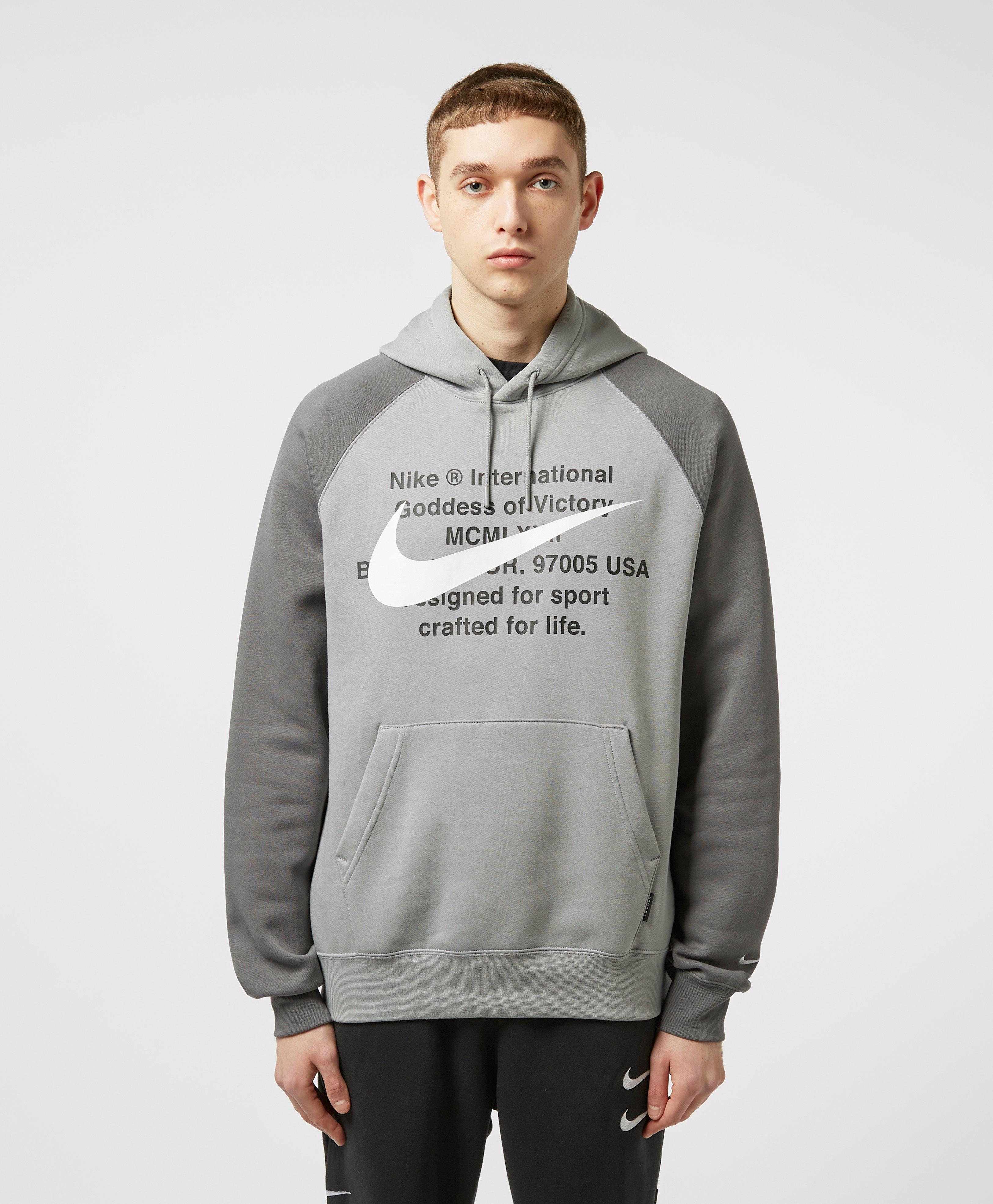 nike swoosh overhead hoodie