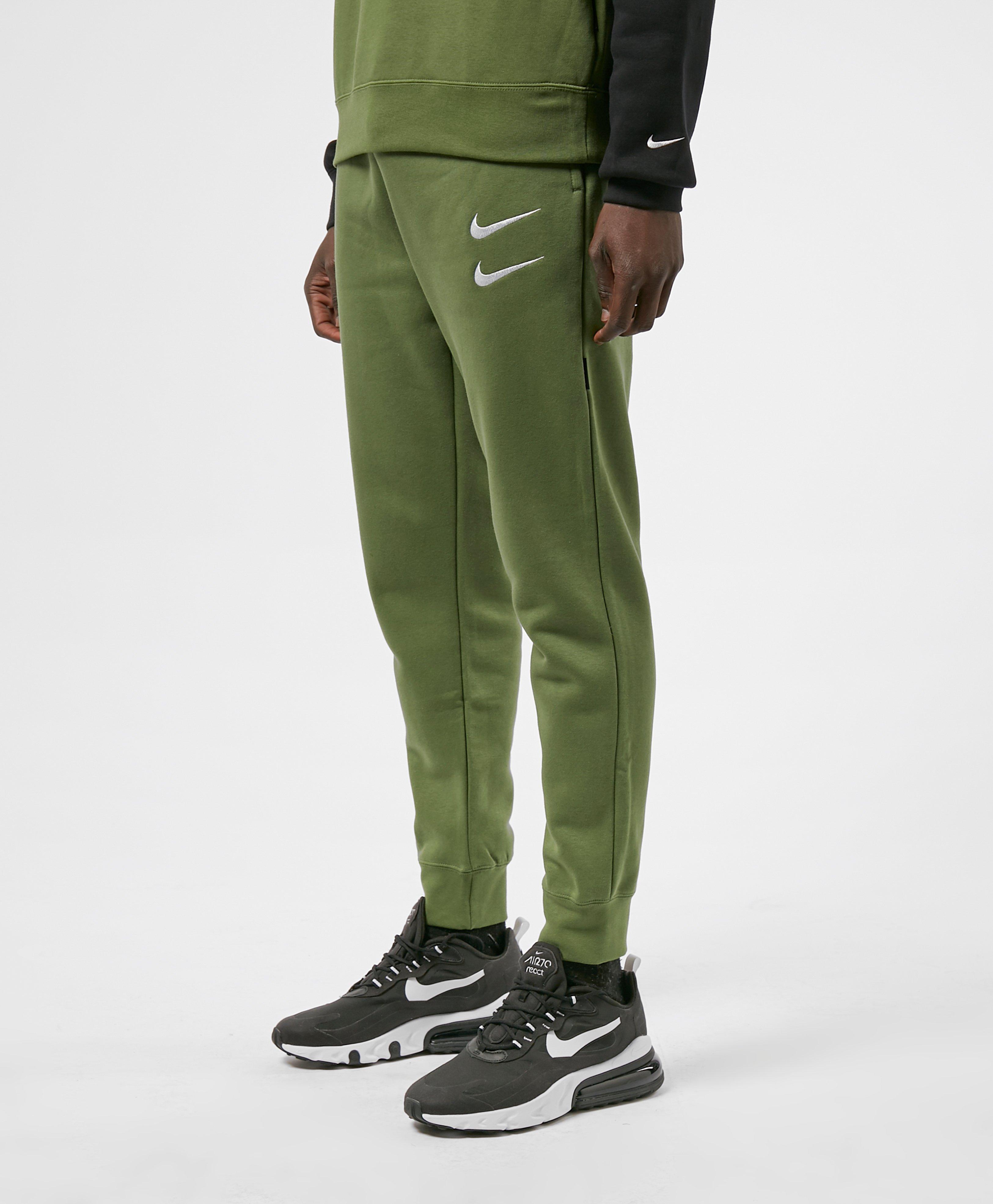 nike swoosh tracksuit grey