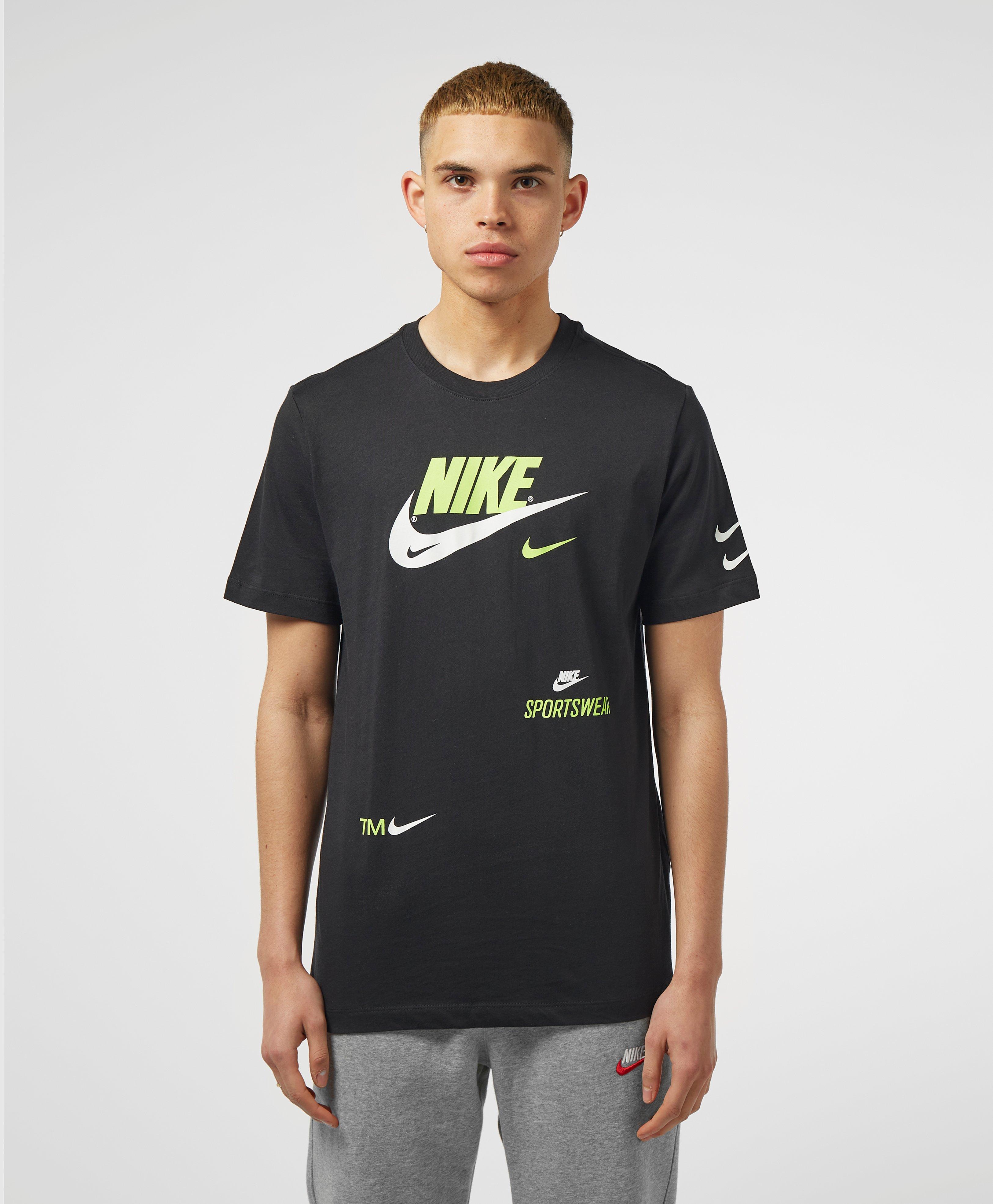 nike overbranded t shirt