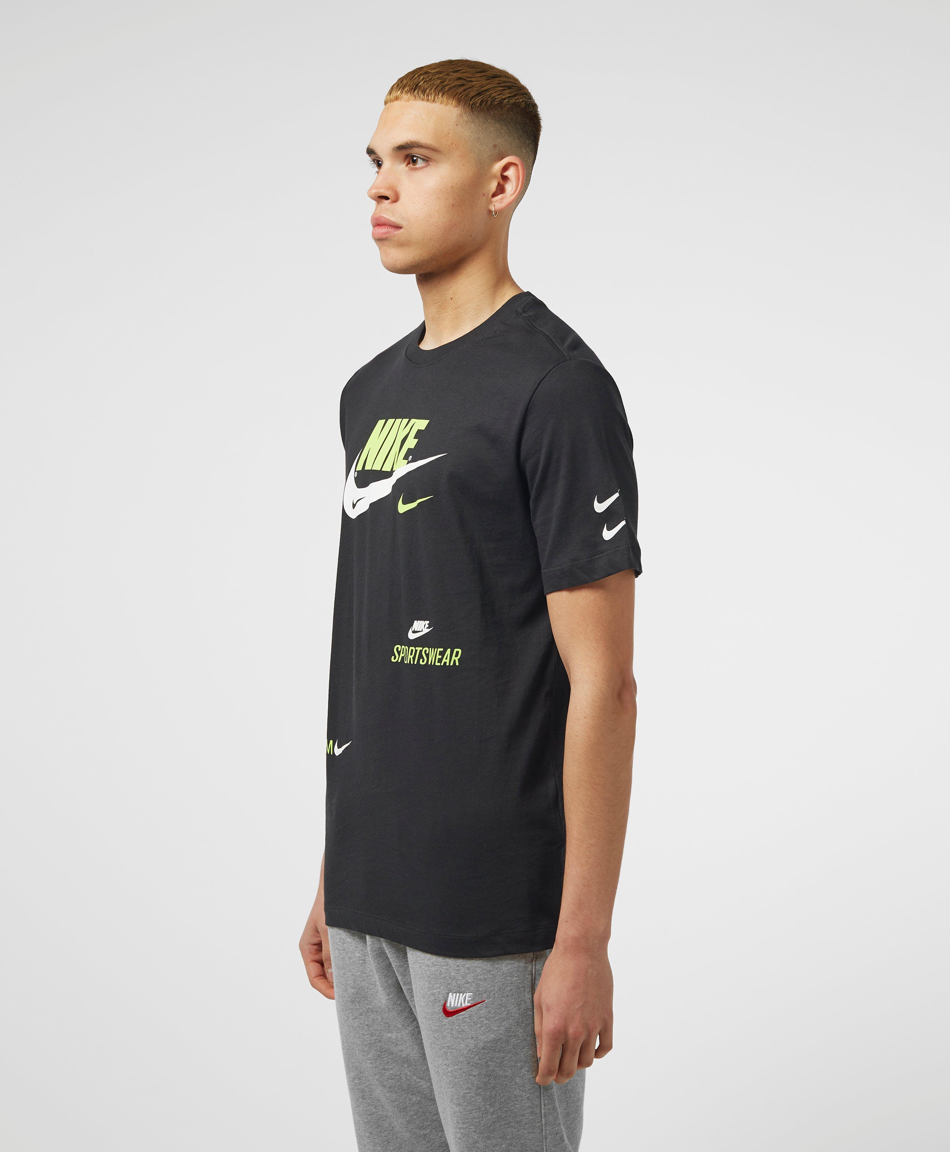 nike overbranded t shirt