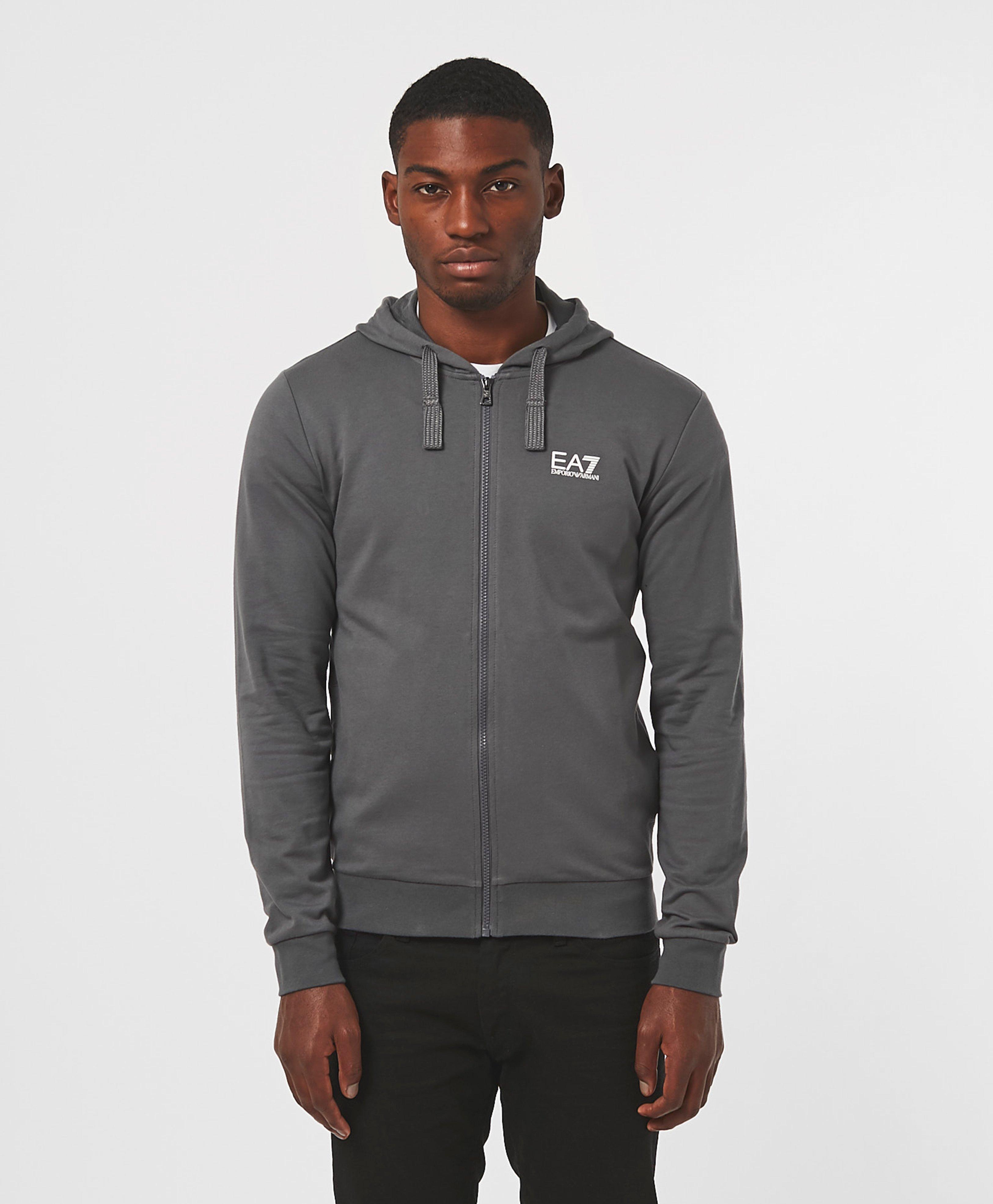 armani zip hoodie