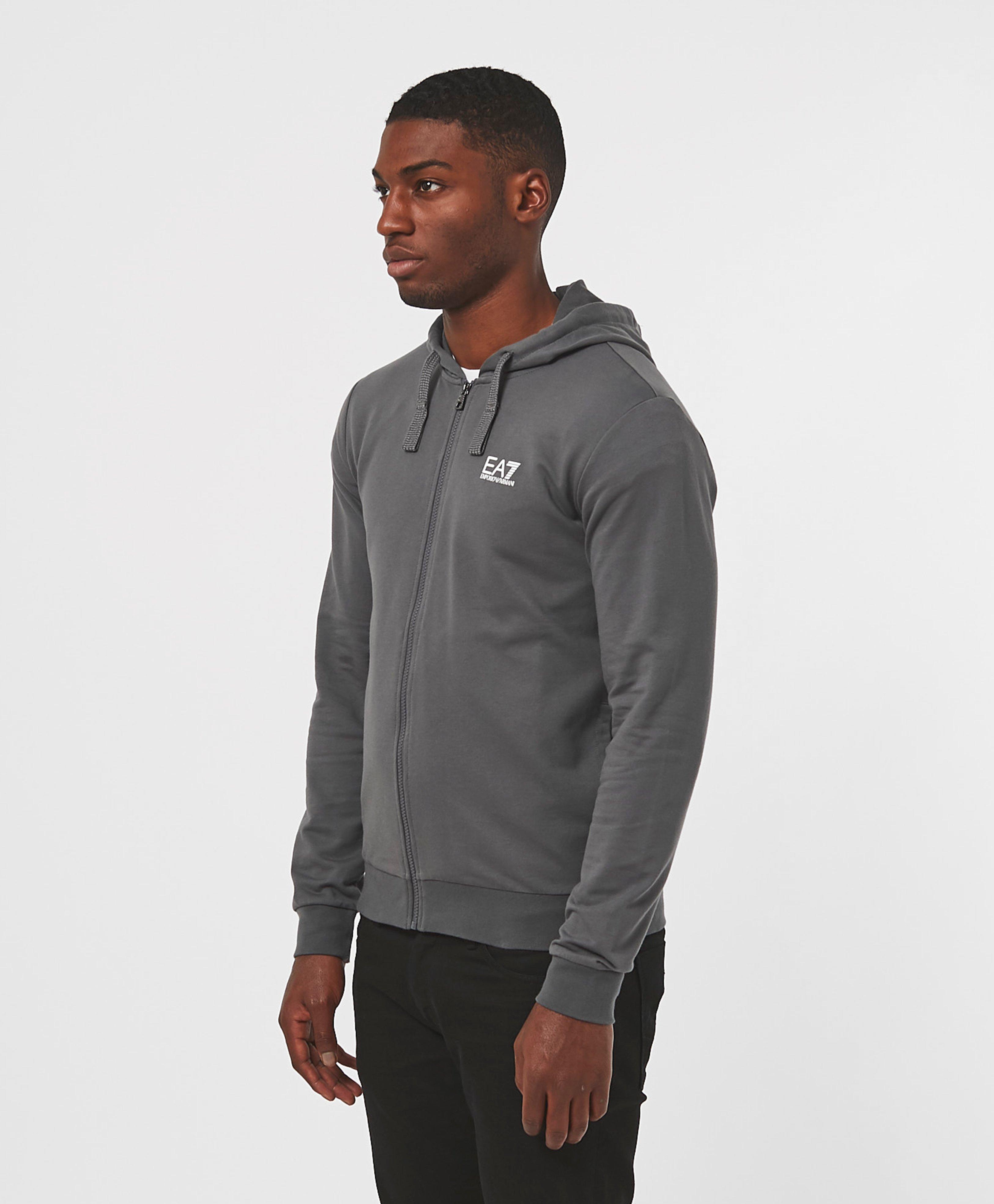 emporio armani zip hoodie