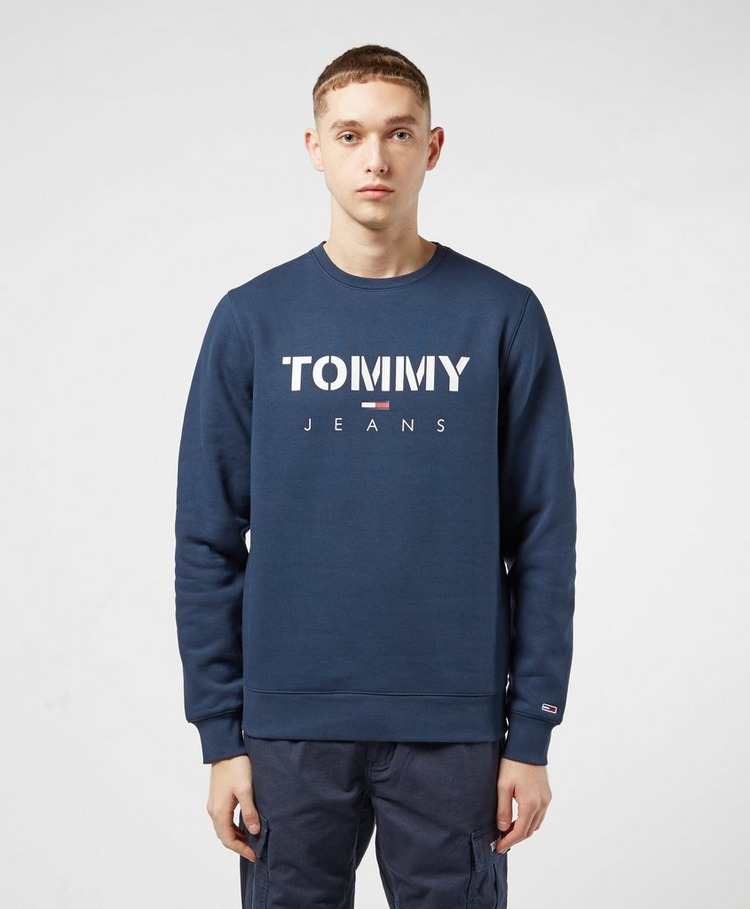 Tommy Jeans Novel Logo Sweatshirt | scotts Menswear