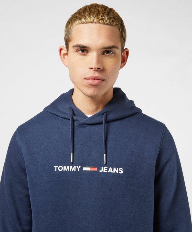 Tommy Jeans Linear Logo Overhead Hoodie | scotts Menswear