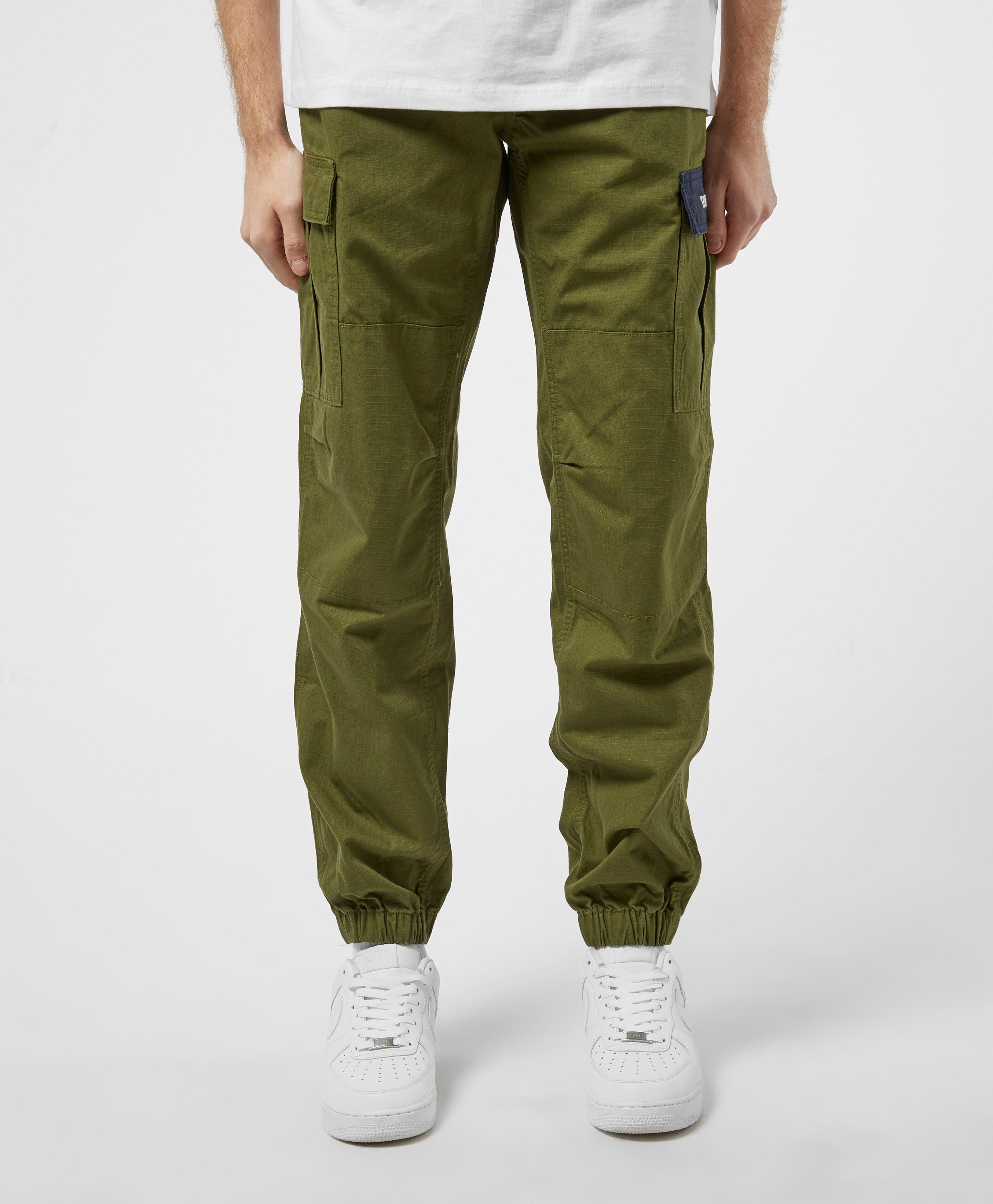 cargo cuffed trousers