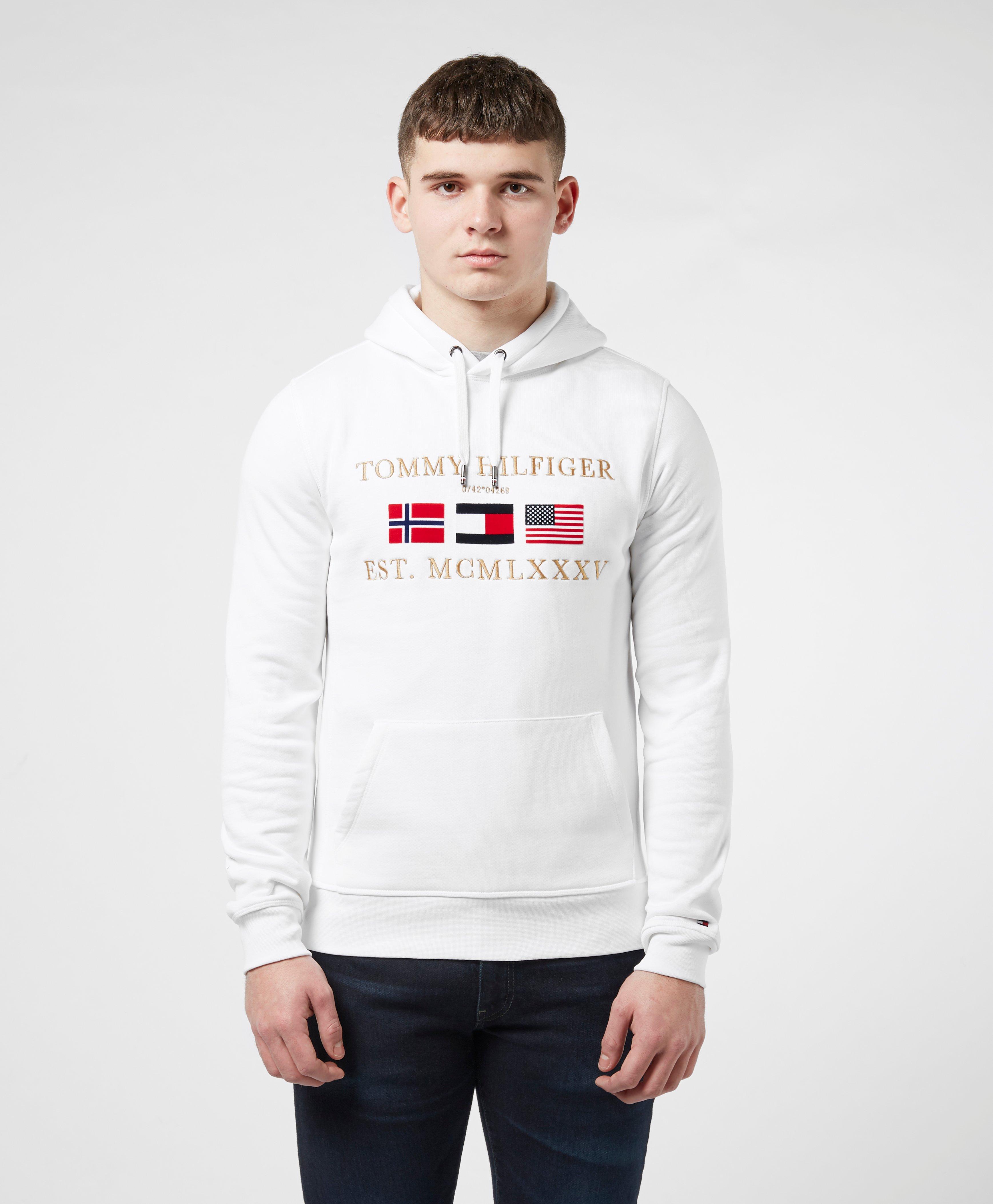 tommy jeans white hoodie