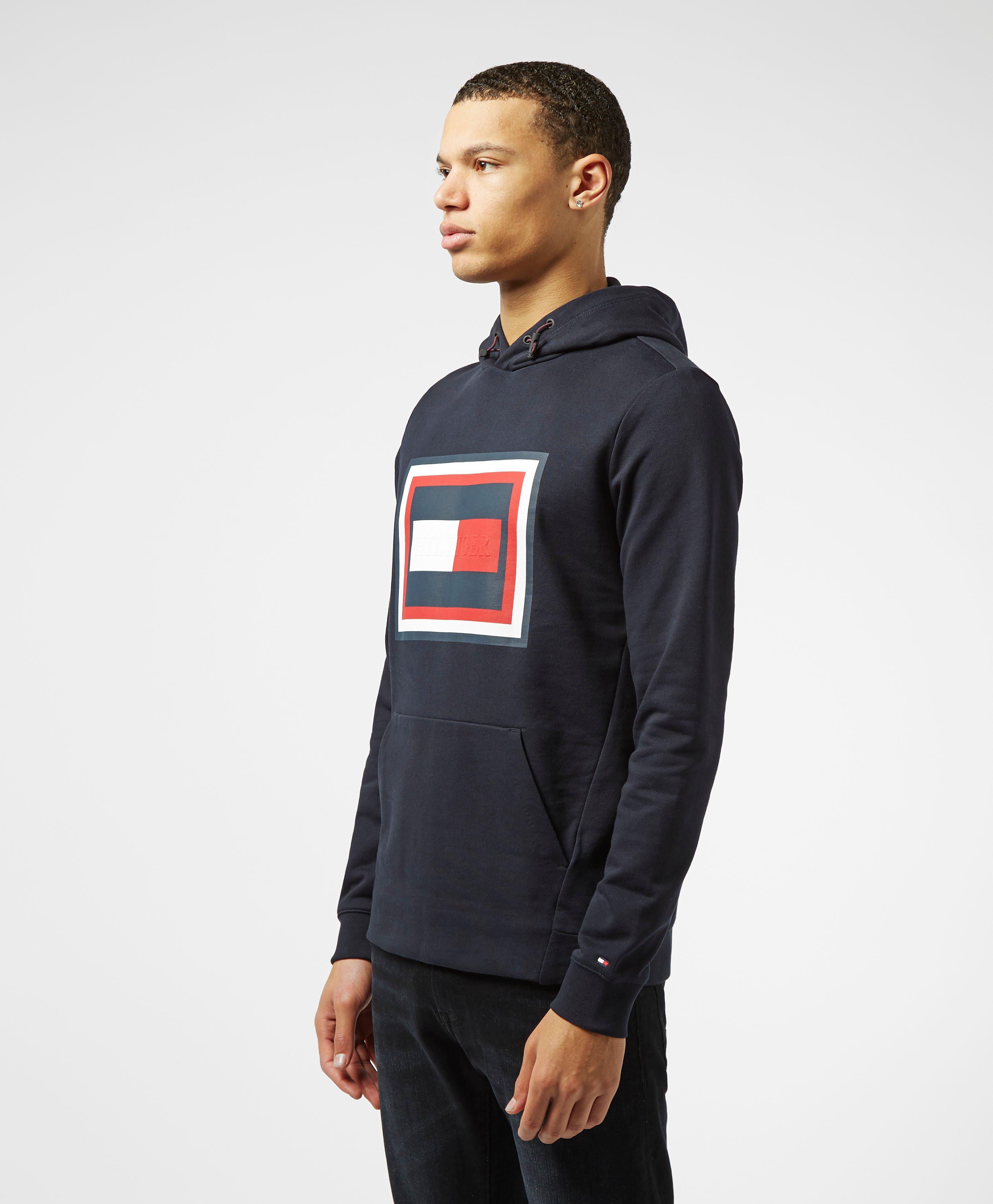 tommy hilfiger box logo hoodie