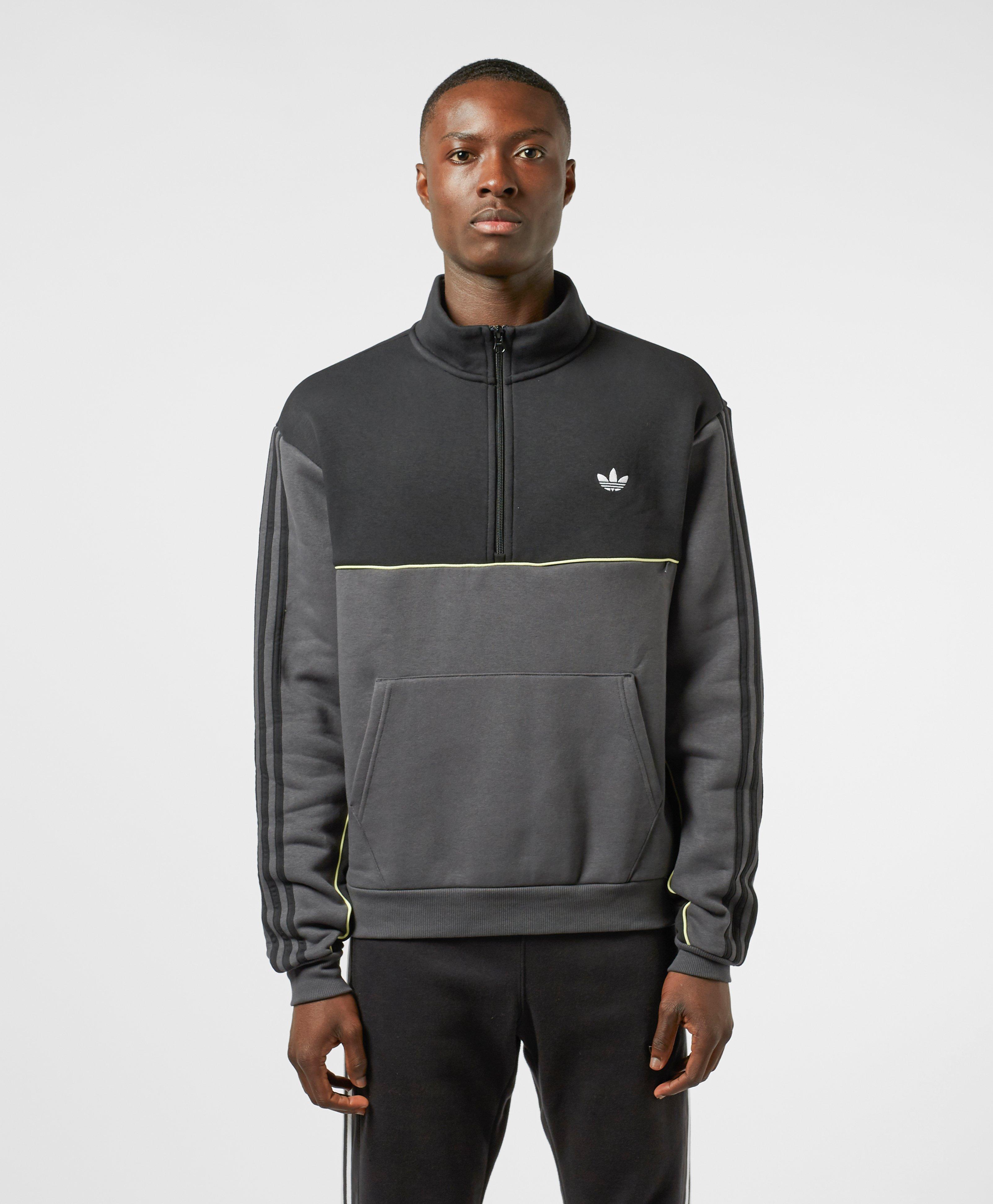 adidas half zip jacket