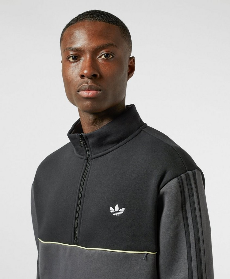 adidas original half zip